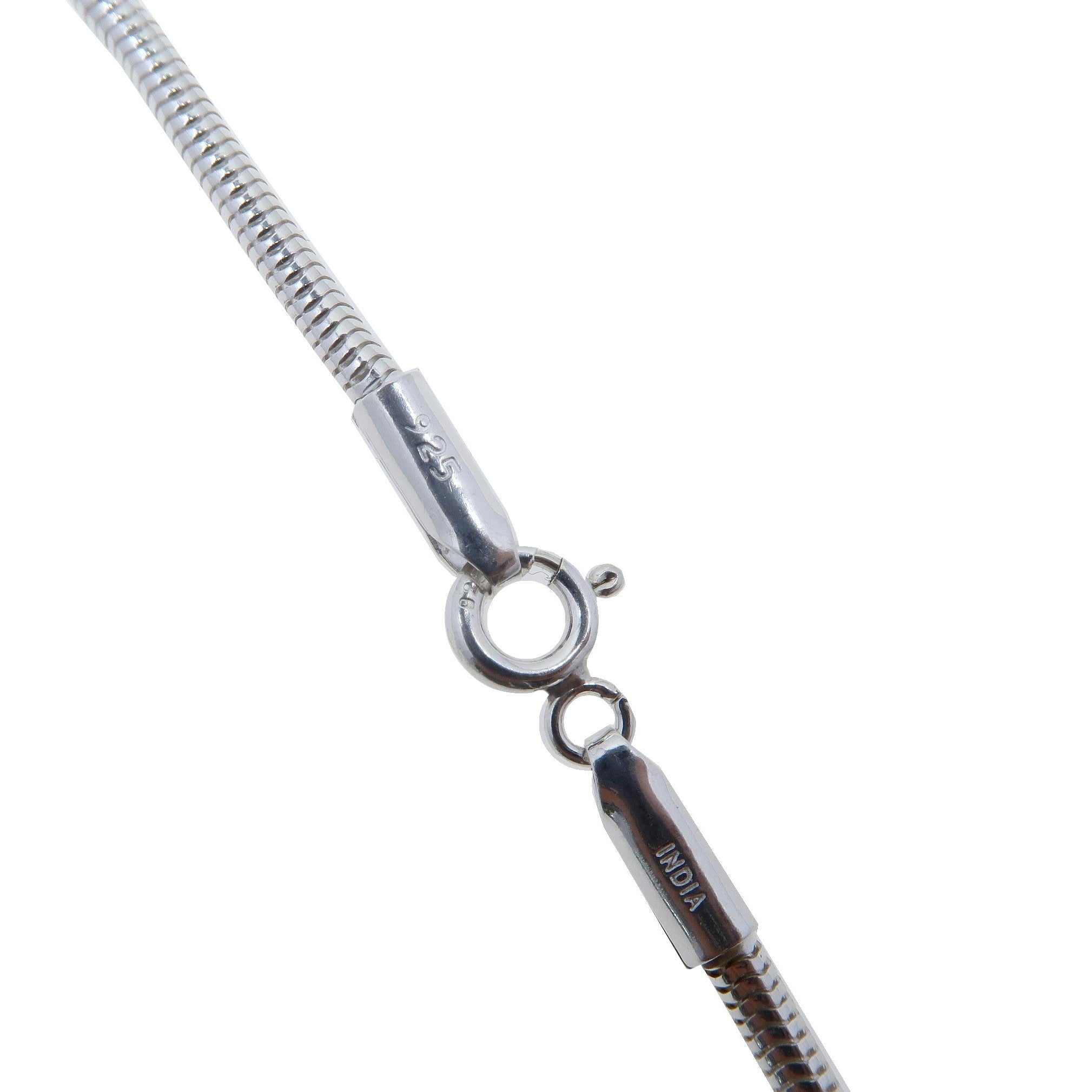 Moldavit-Halskette Brillant „Sternschnuppe“ Sterlingsilber
