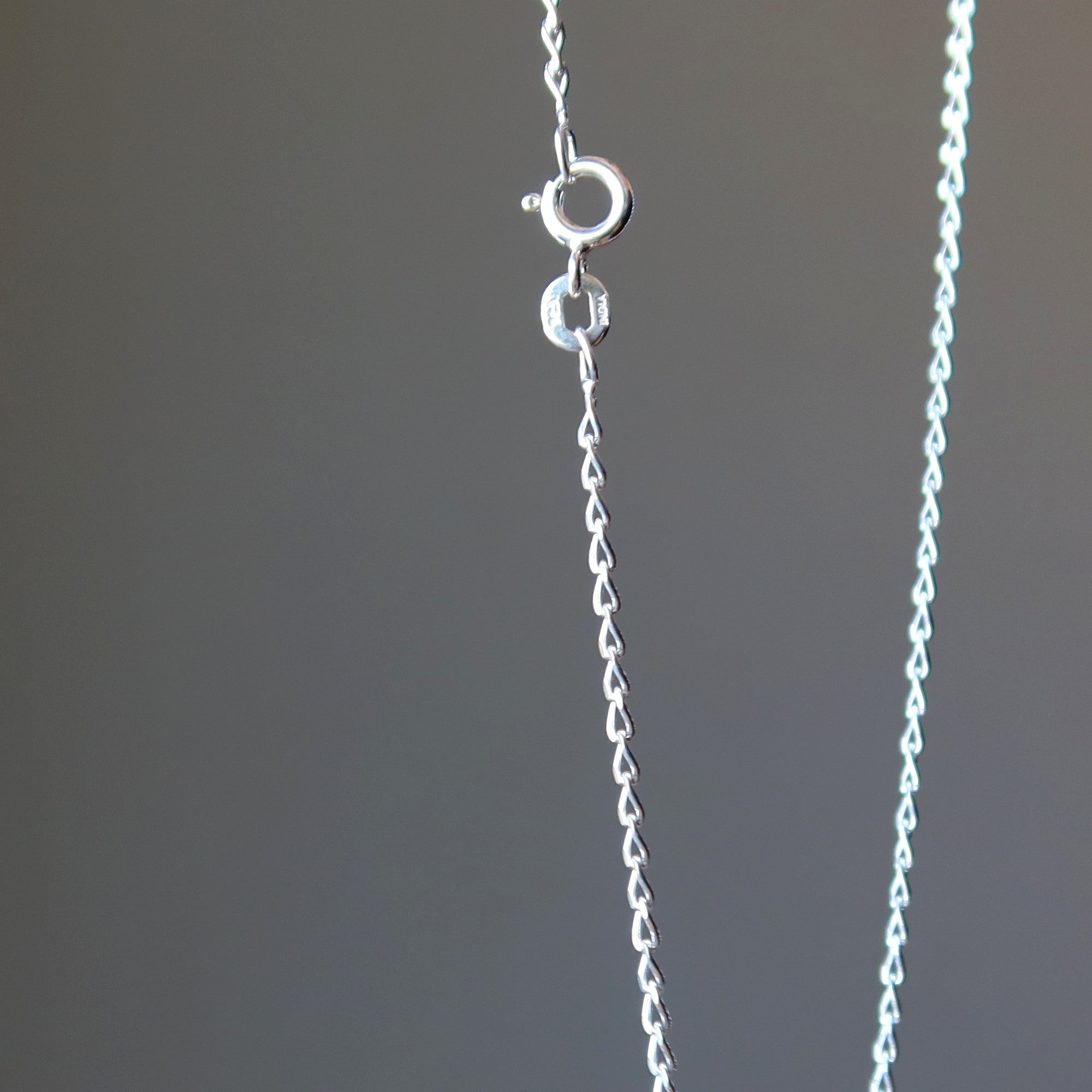 Collier Moldavite Graine de Haute Vibration Argent Sterling