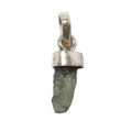 Pendentif en Moldavite Secrets de l'espace Argent sterling véritable