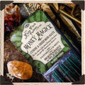 ENCENS Élixir MAGIE D'ARGENT. Pack de 20 bâtonnets. Parfum de Patchouli, Menthe. Béni par des cristaux de Citrine, Agate Mousse Verte.
