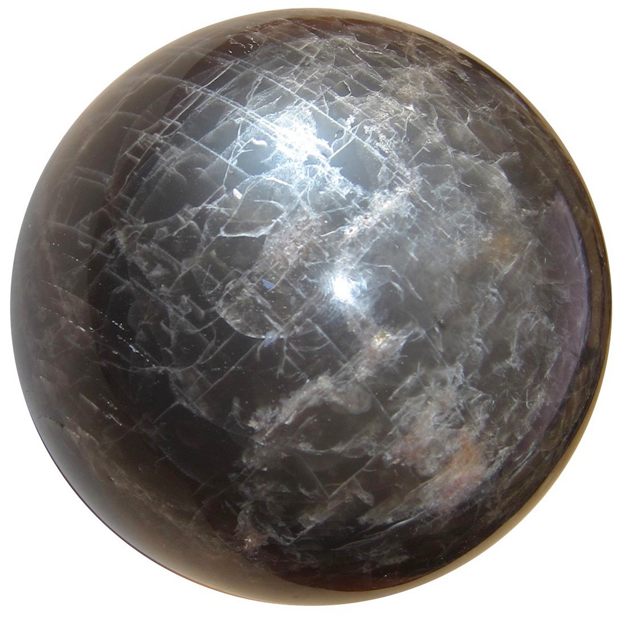 Sphère de Pierre de Lune Noire Ma Boule de Cristal pour de Nouvelles Aventures