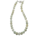 White Moonstone Necklace Full Moon Rising Gem