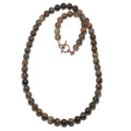Collier Pierre de Lune Noire Perles de Protection Pouvoir Lunaire