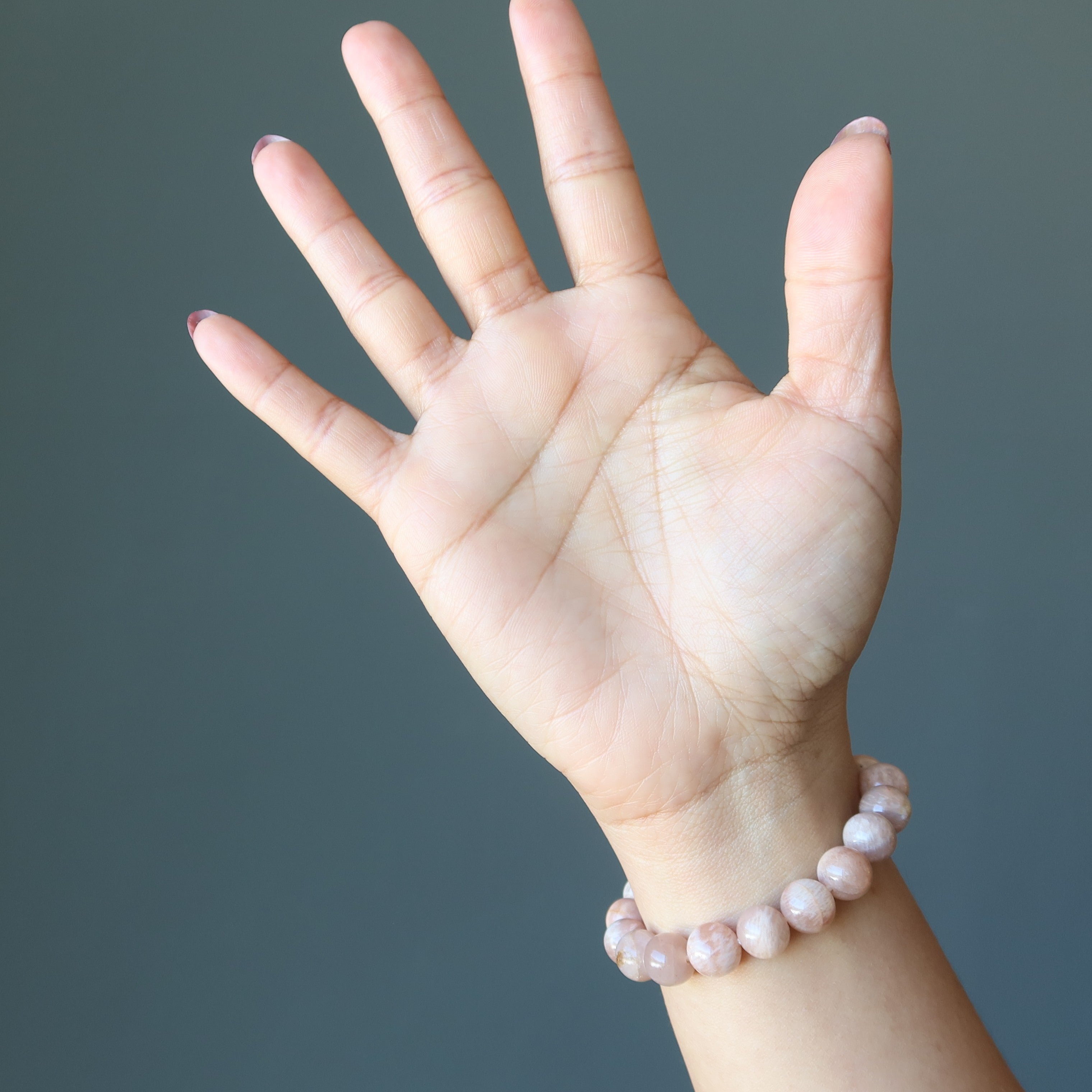 Peach Moonstone Bracelet Moon Dance Gem