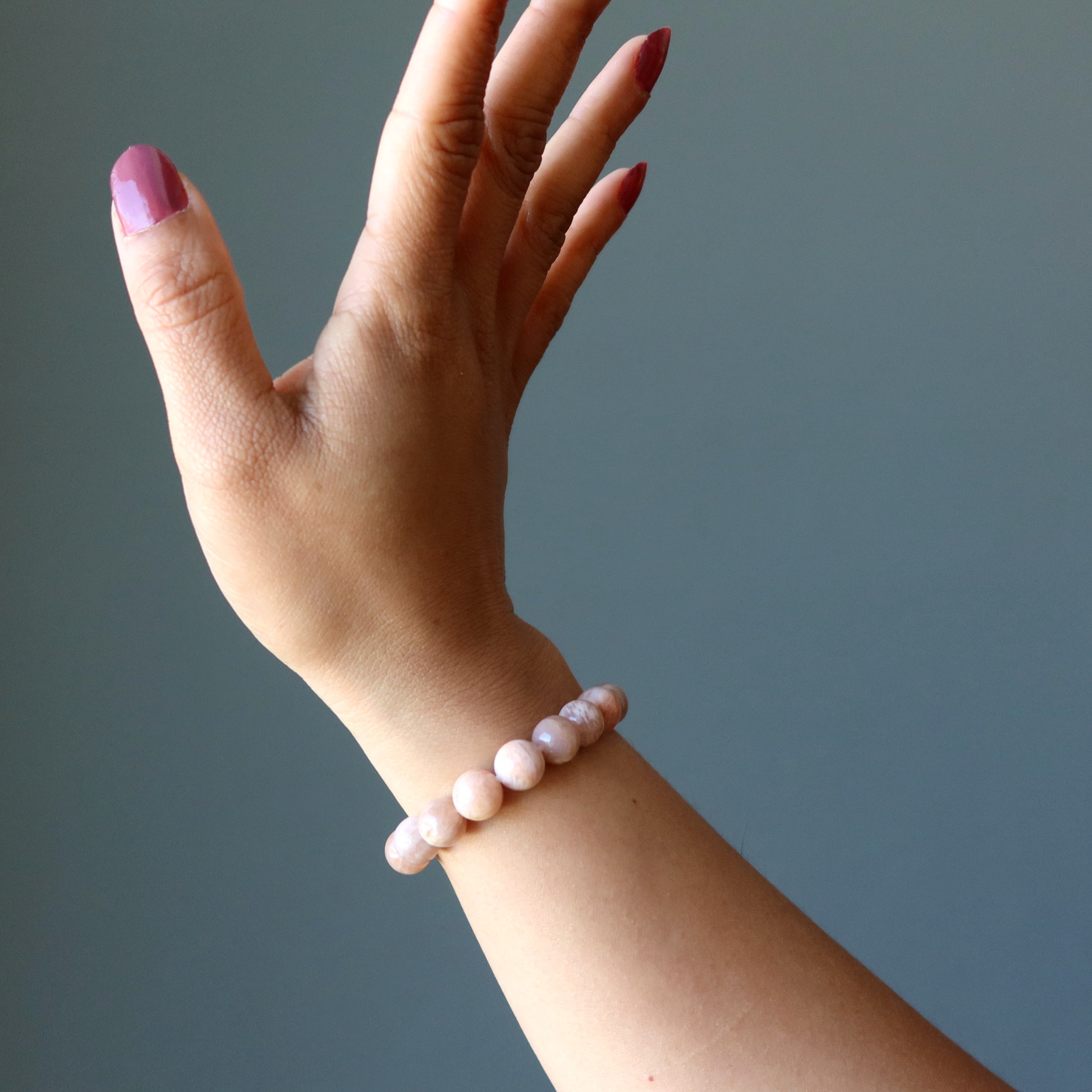 Peach Moonstone Bracelet Moon Dance Gem