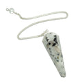 Moonstone Tourmaline Pendulum Guiding Intuition