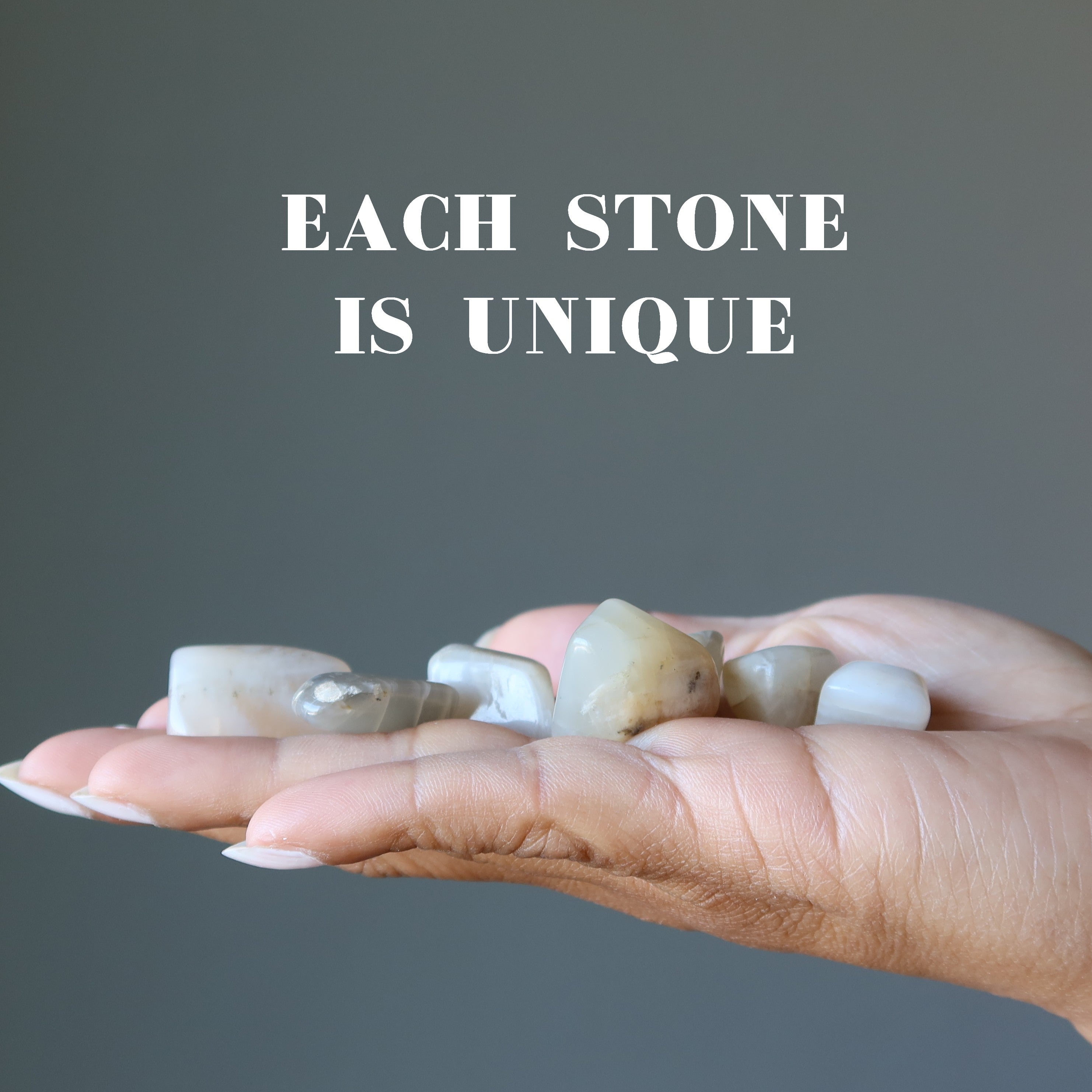 Peach Moonstone Tumbled Stone Magic Moonshine Gem