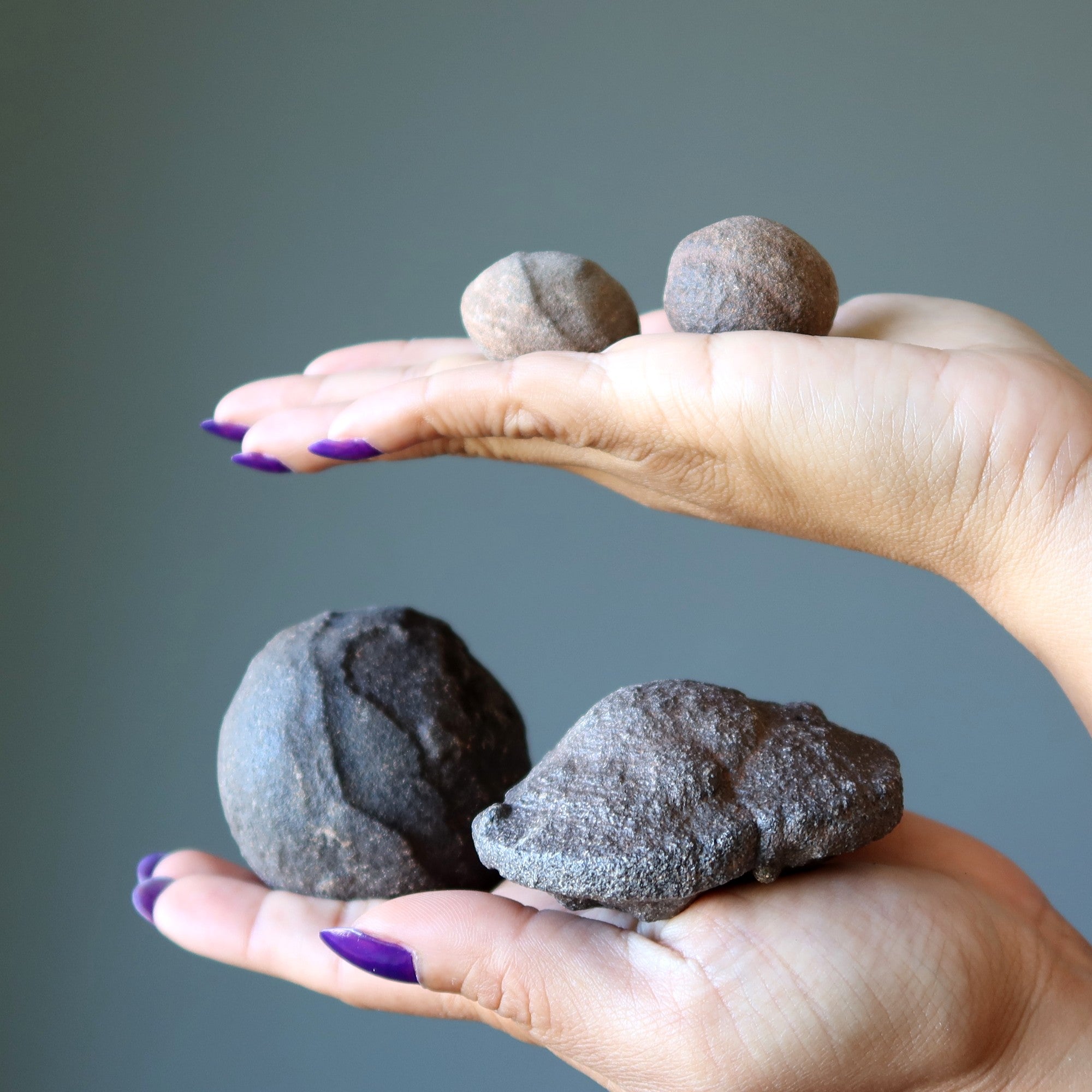 Moqui Marbles Paar Männlich Weiblich Navajo Schamanenstein
