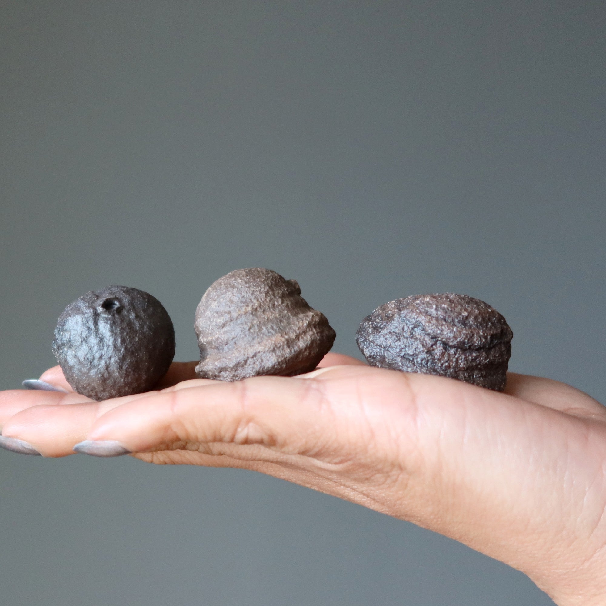 Moqui Marble Three Ancestor Shaman Stone Balls