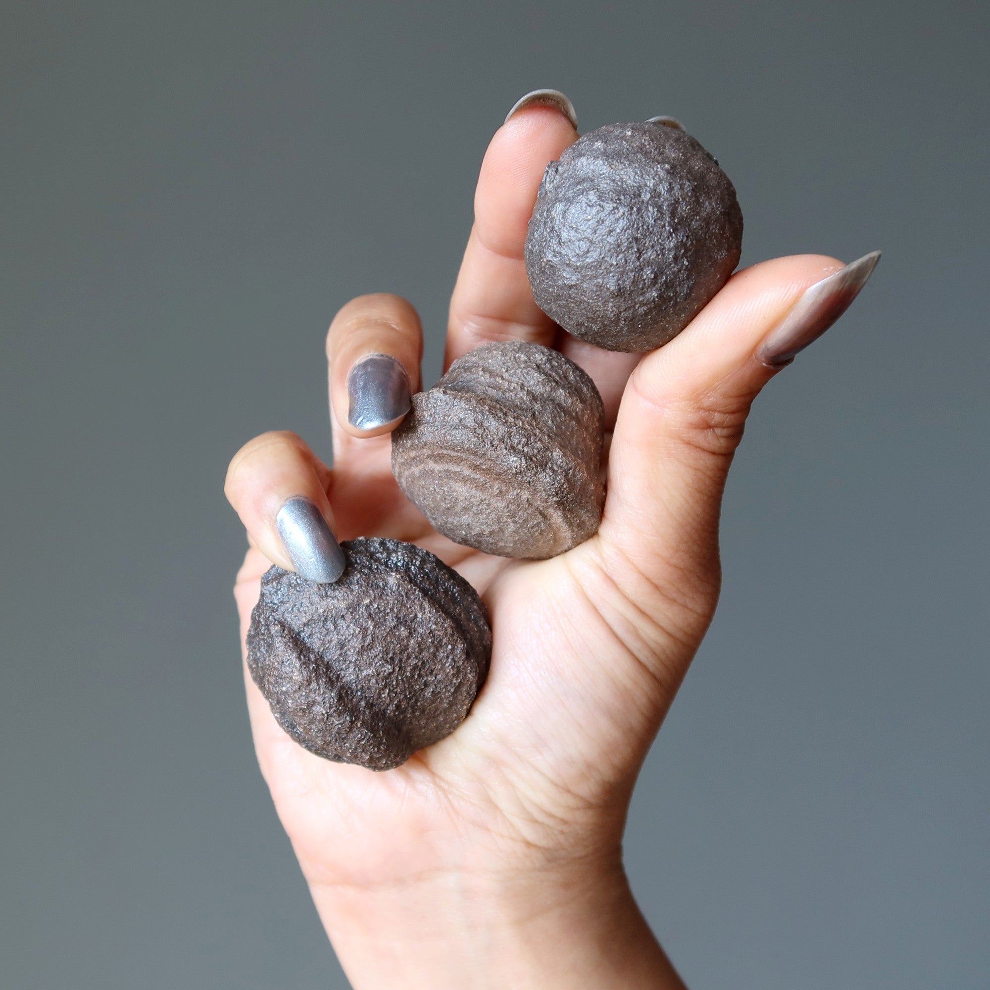 Moqui Marble Three Ancestor Shaman Stone Balls