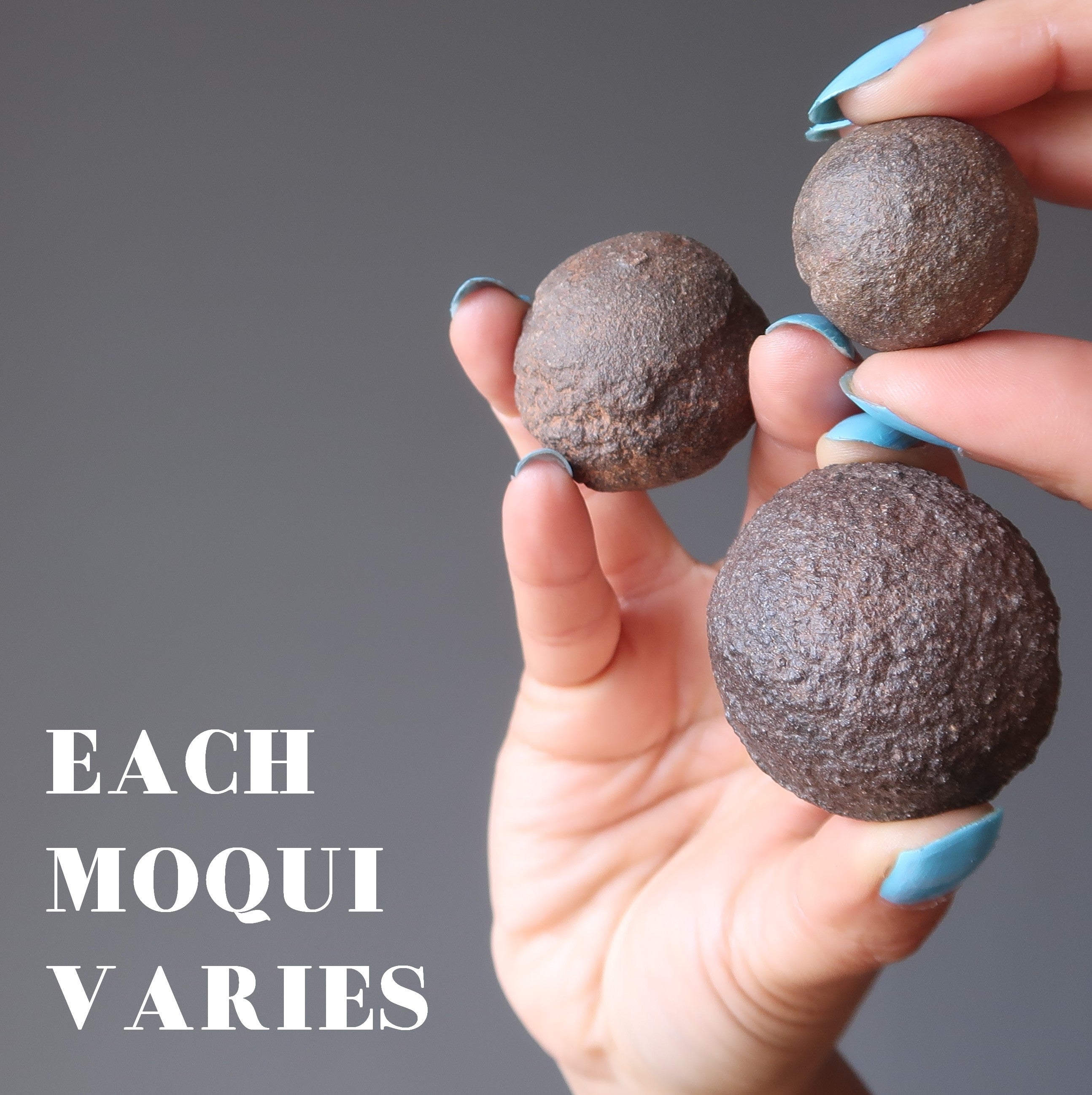 Moqui Marble Female Yin Rare Shaman Stone Ball