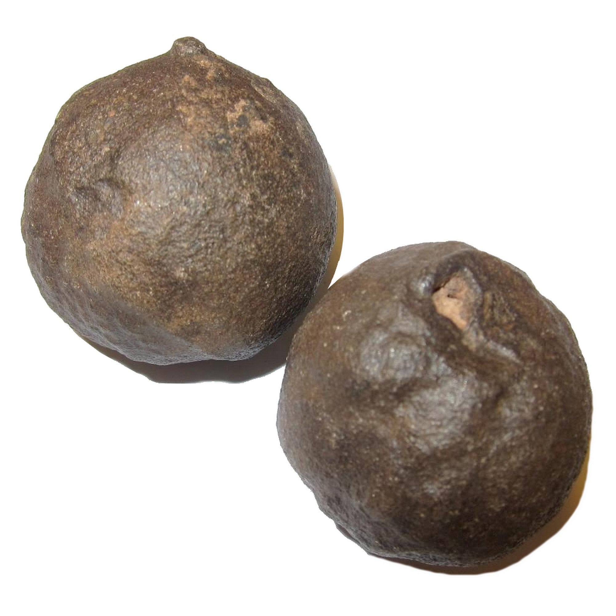 Moqui Marbles Paar abgestimmter Schamanenstein-Kugeln