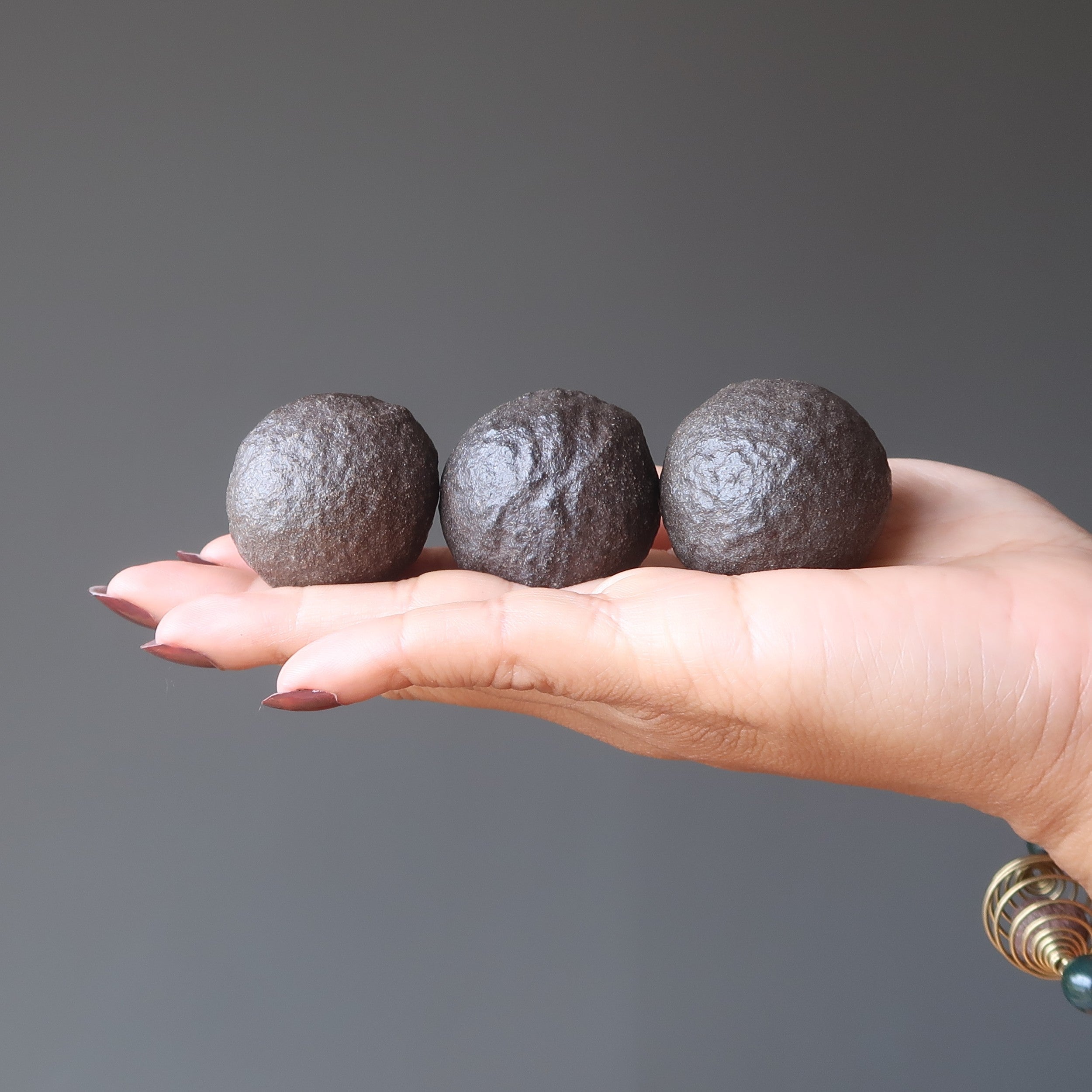 Moqui Marble Three Sisters Bonded Set Shaman Stones