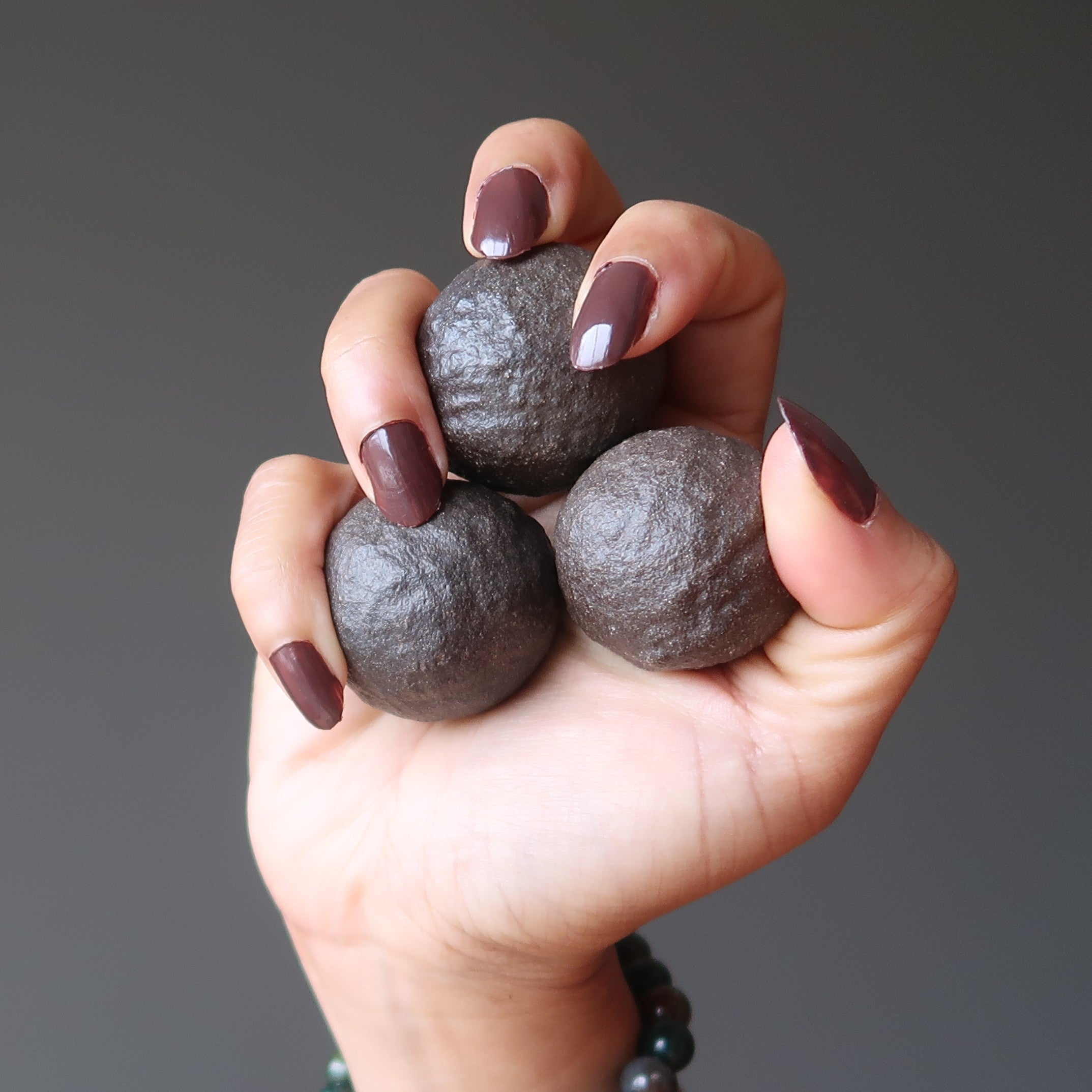 Moqui Marble Three Sisters Bonded Set Shaman Stones