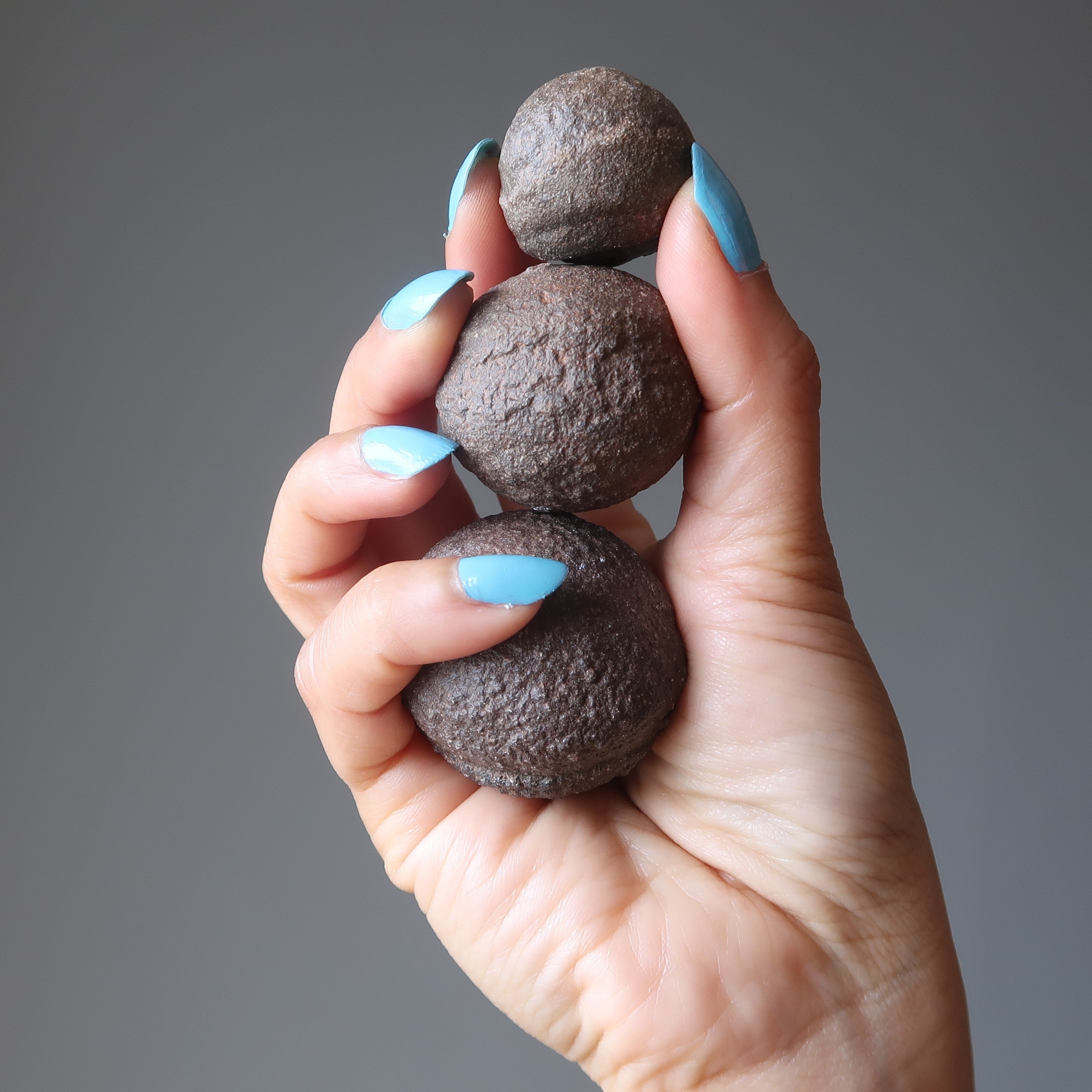 Moqui Marble Three Ancestor Shaman Stone Balls