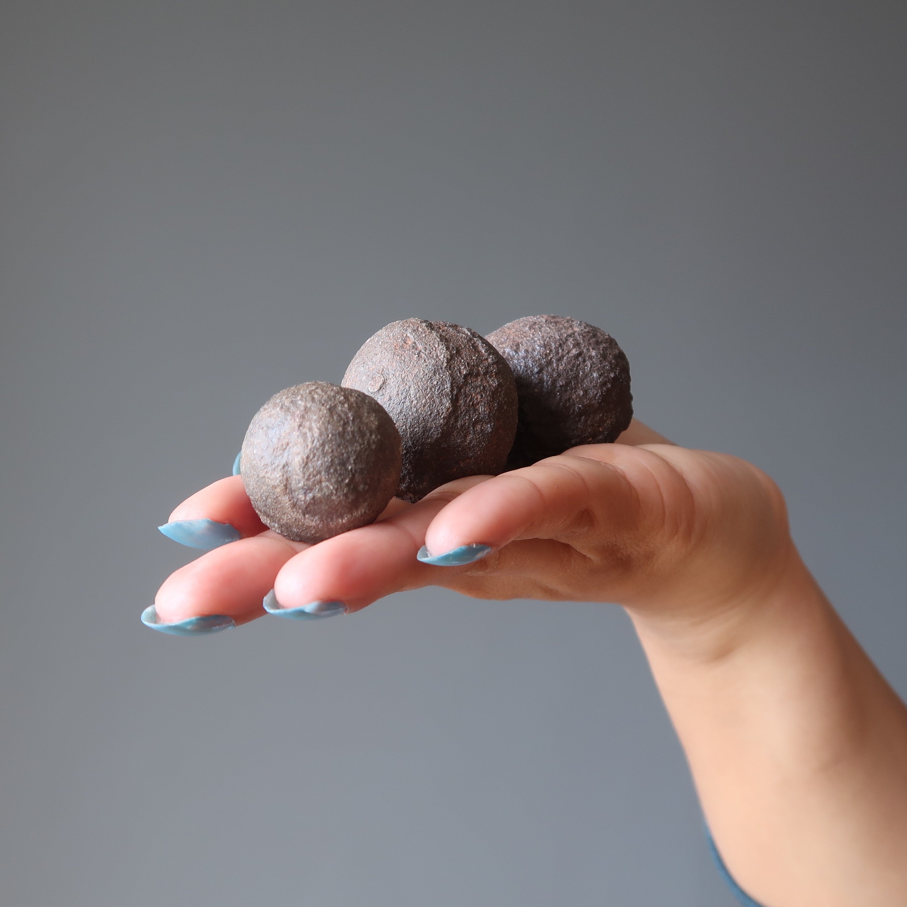 Moqui Marble Three Ancestor Shaman Stone Balls