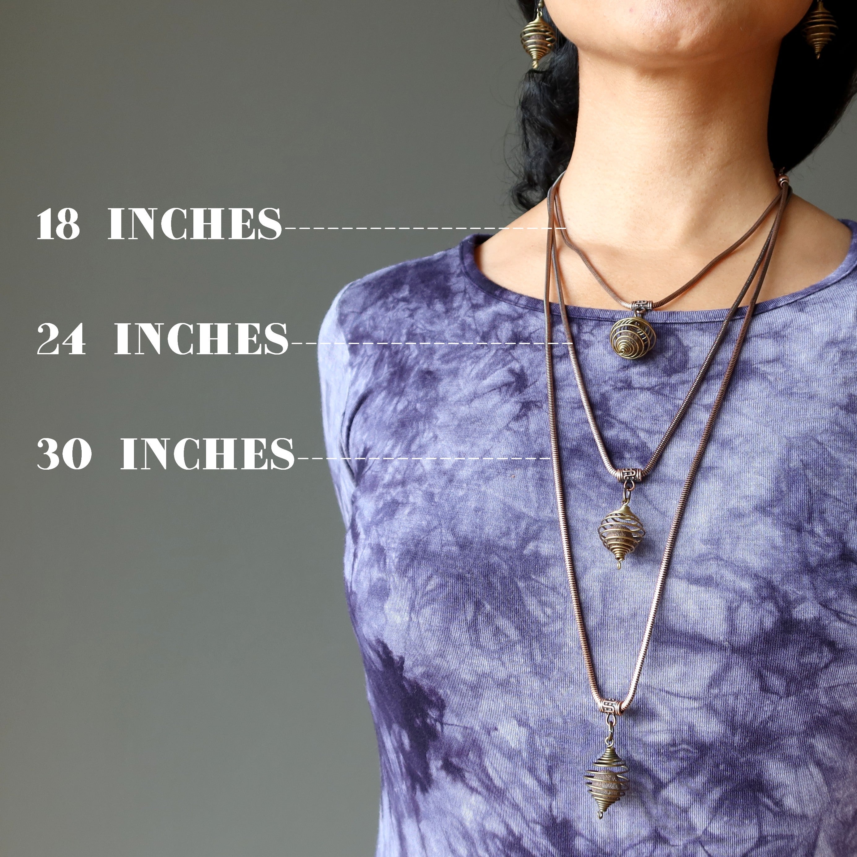 Moqui Marble Necklace Secrets of the Shaman Copper