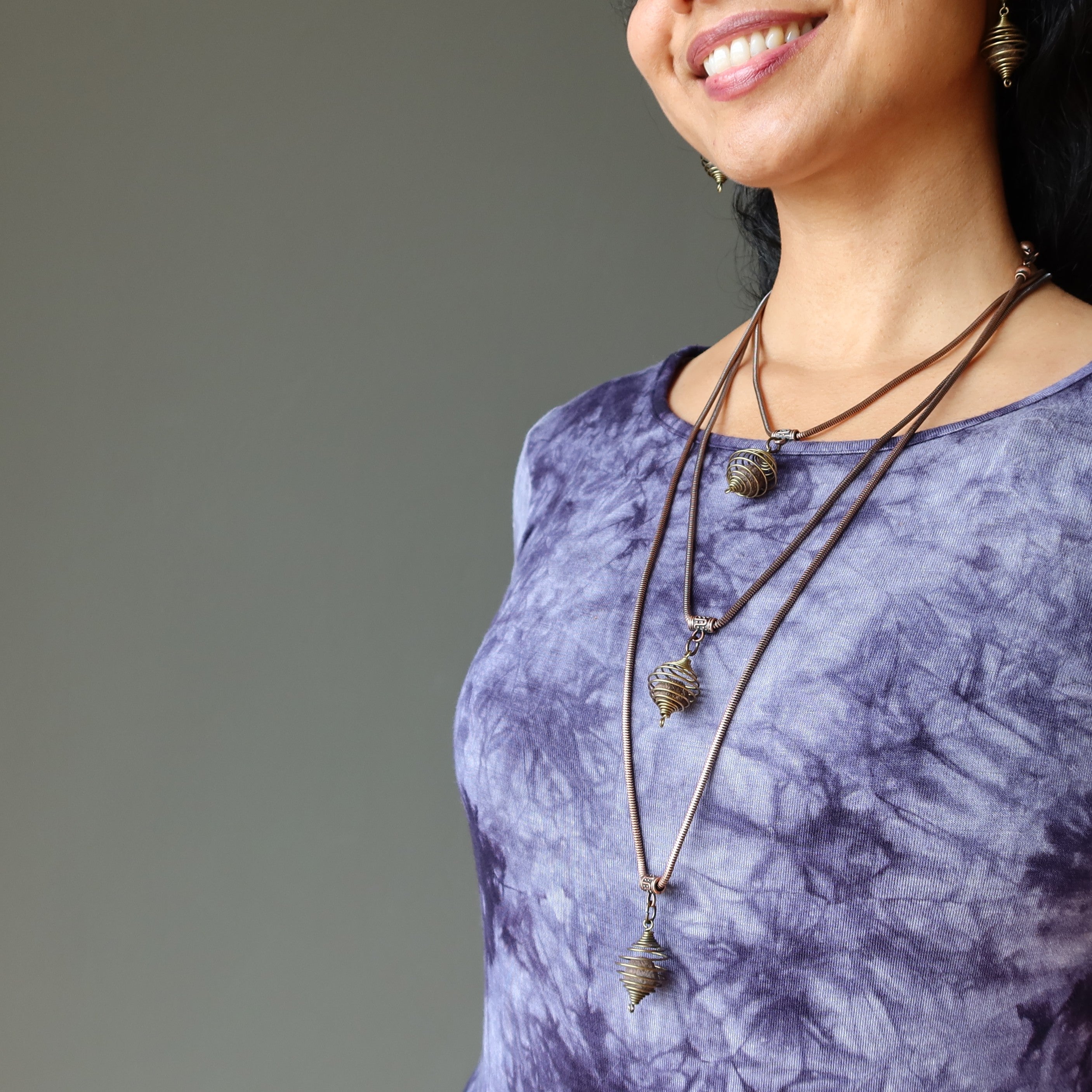 Moqui Marble Necklace Secrets of the Shaman Copper