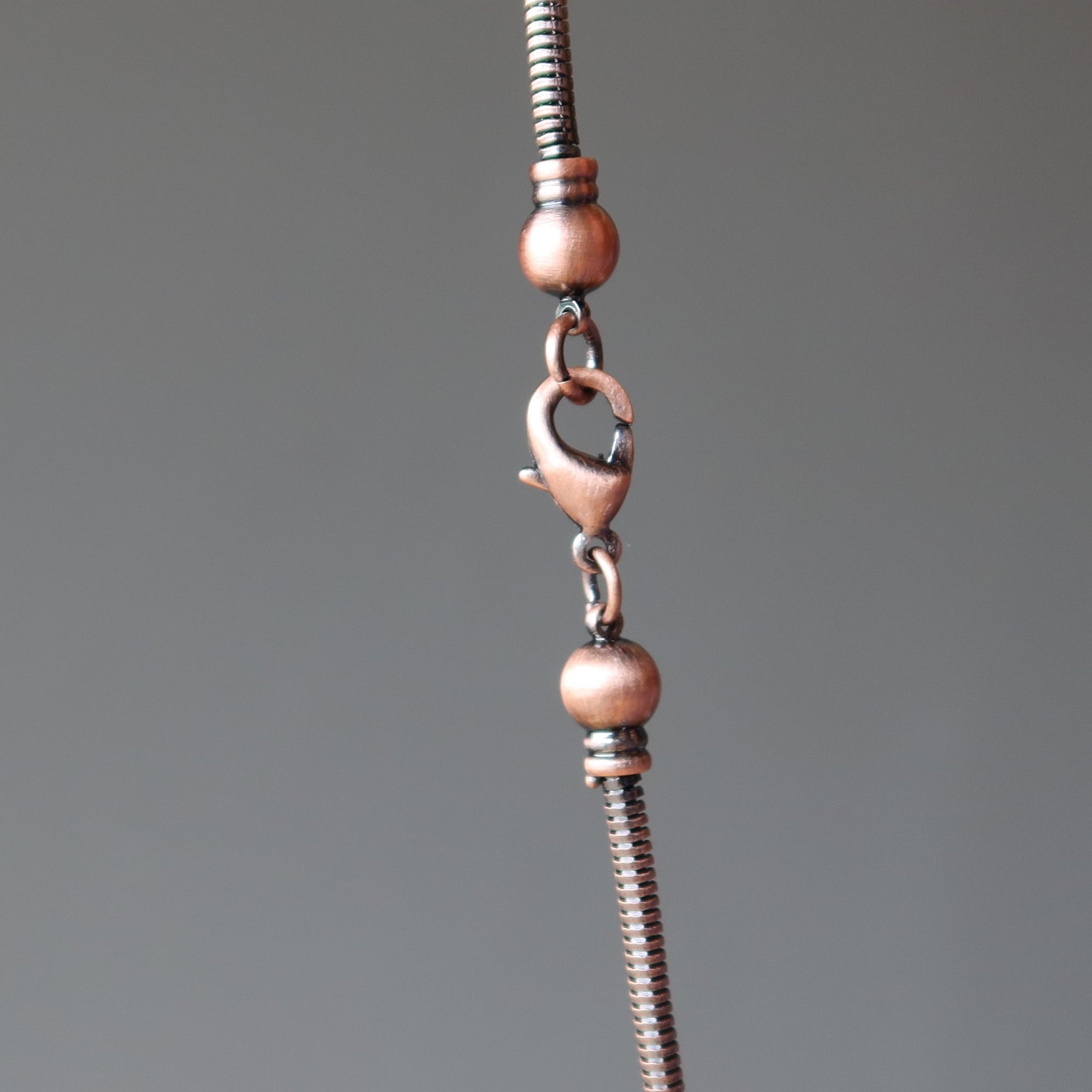 Moqui Marble Necklace Secrets of the Shaman Copper
