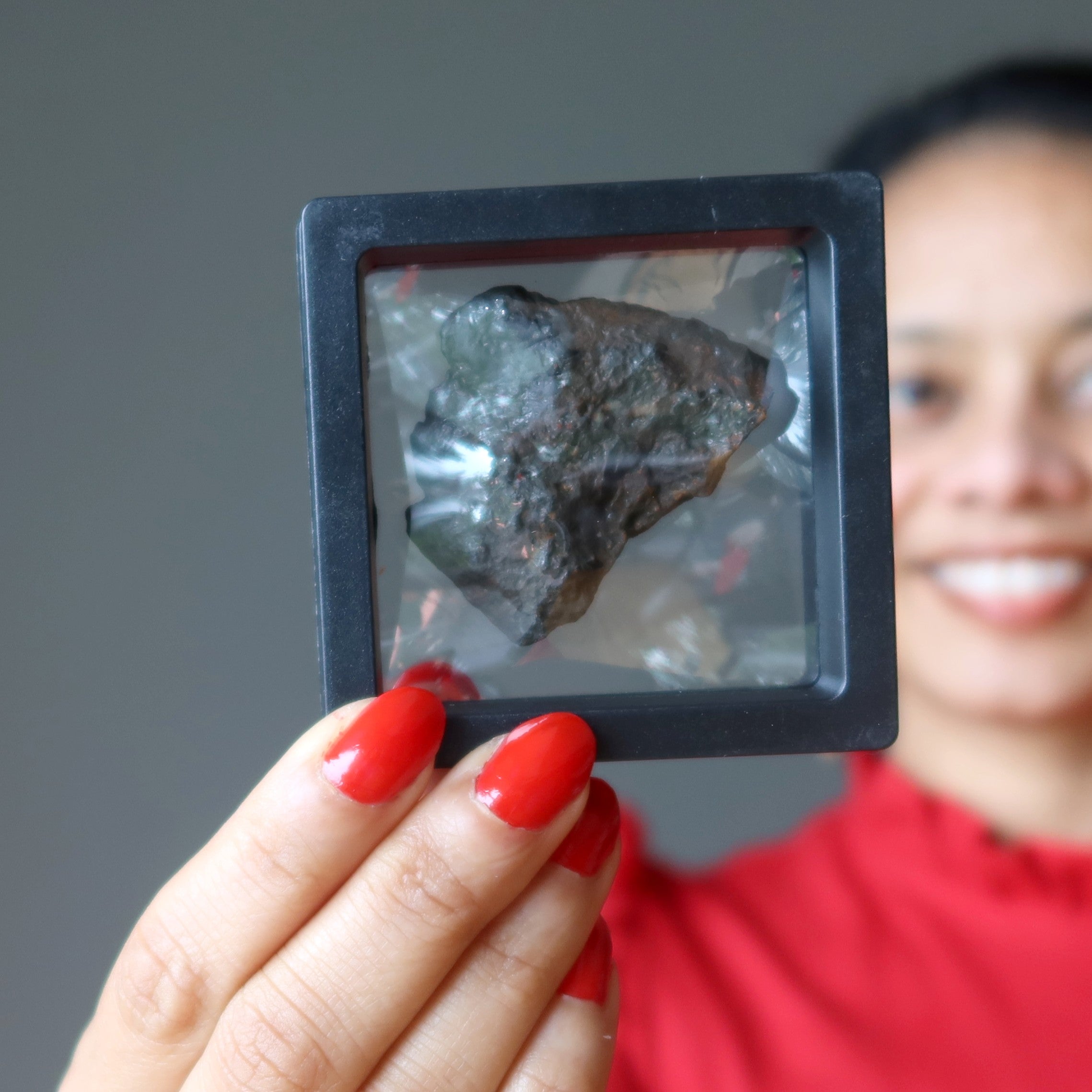 Nantan Meteorite Dragon's Iron Space Stone Fusion Crust