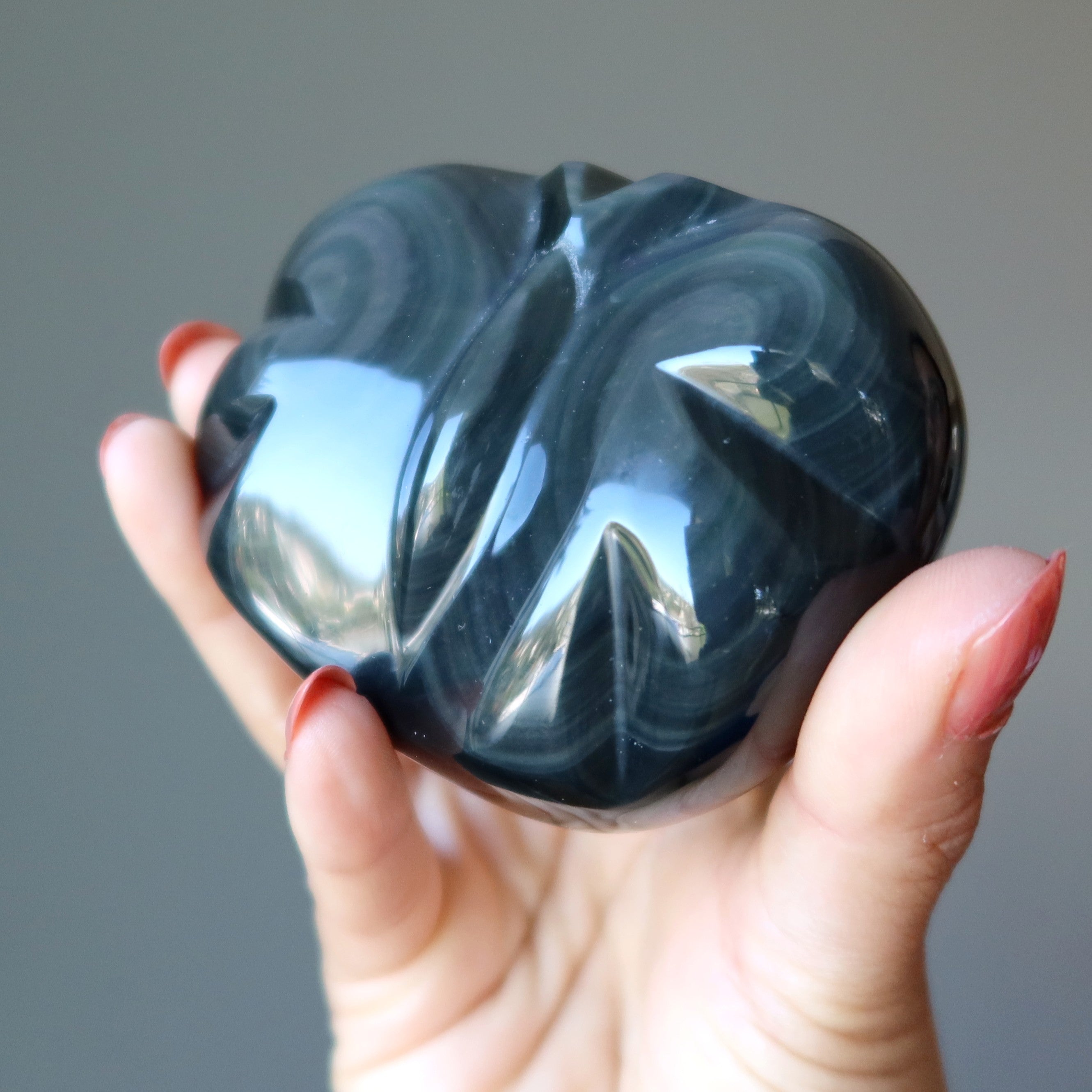 Rainbow Obsidian Butterfly Sky Jewel Stone