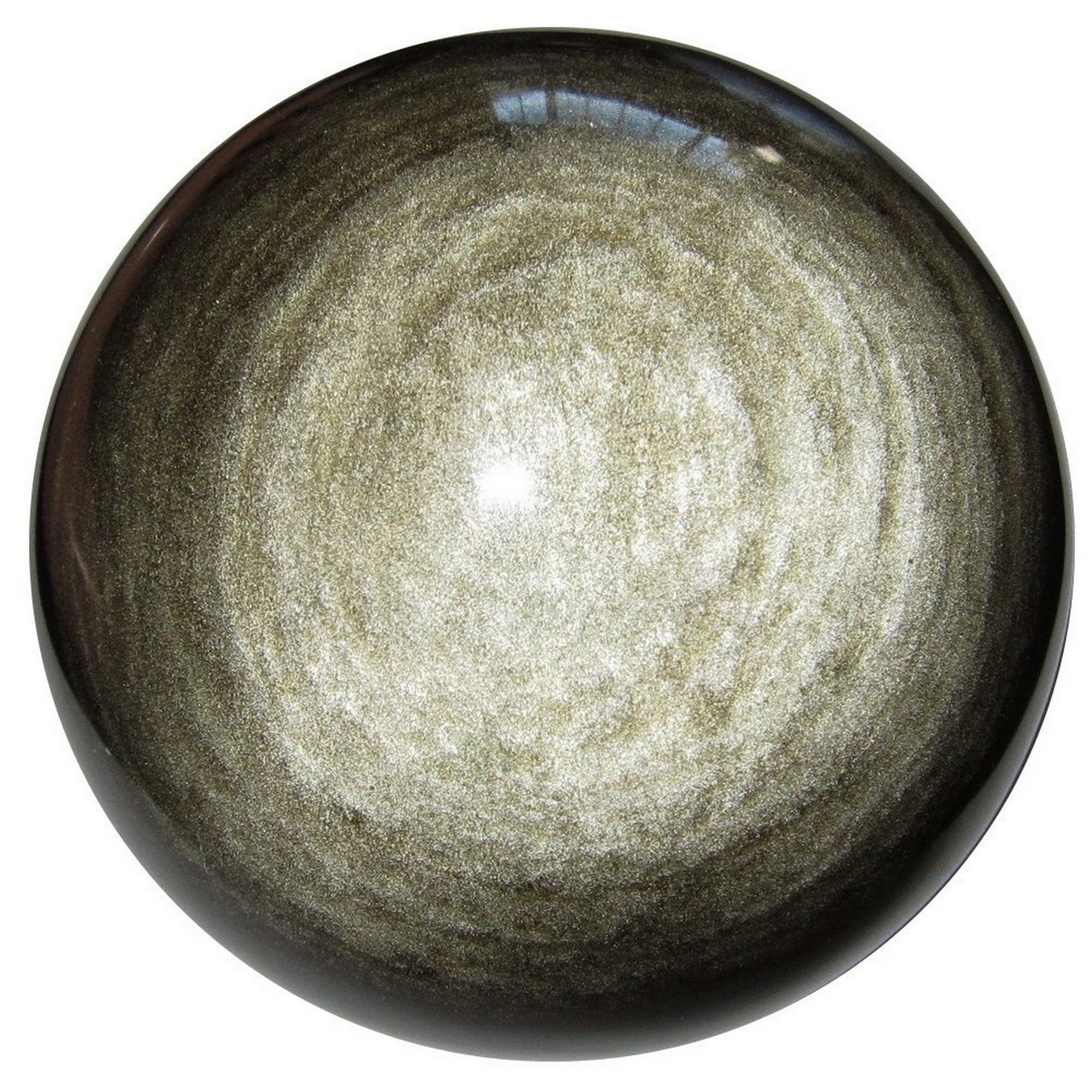 Gold Sheen Obsidian Sphere Bedazzle Crystal Ball