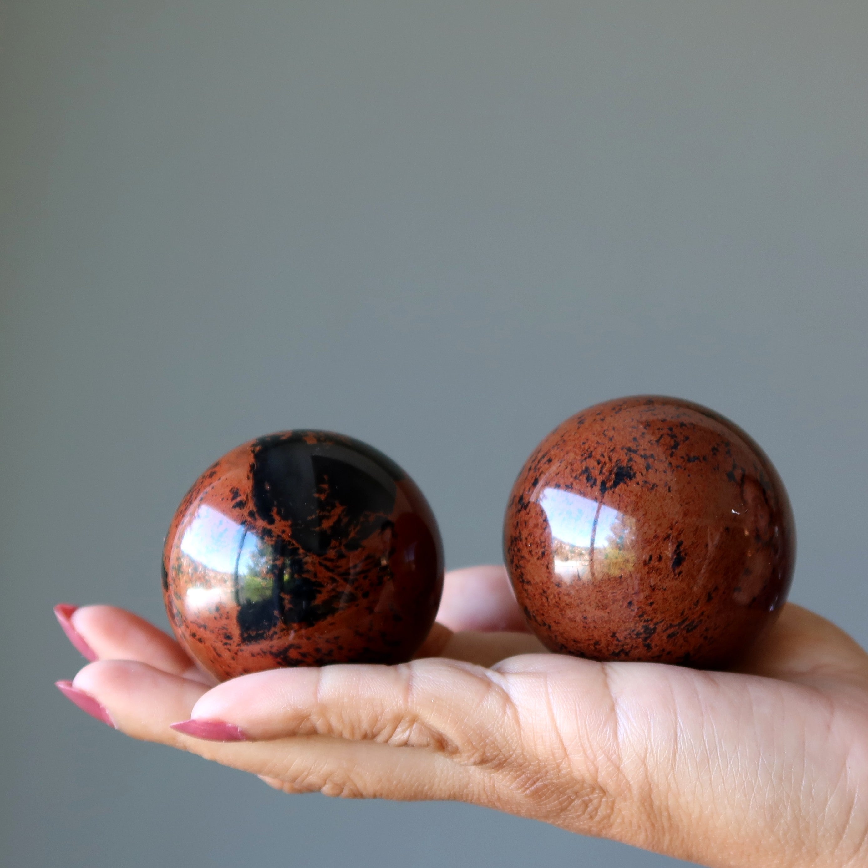 Mahogany Obsidian Sphere Elegant Gent Crystal Ball
