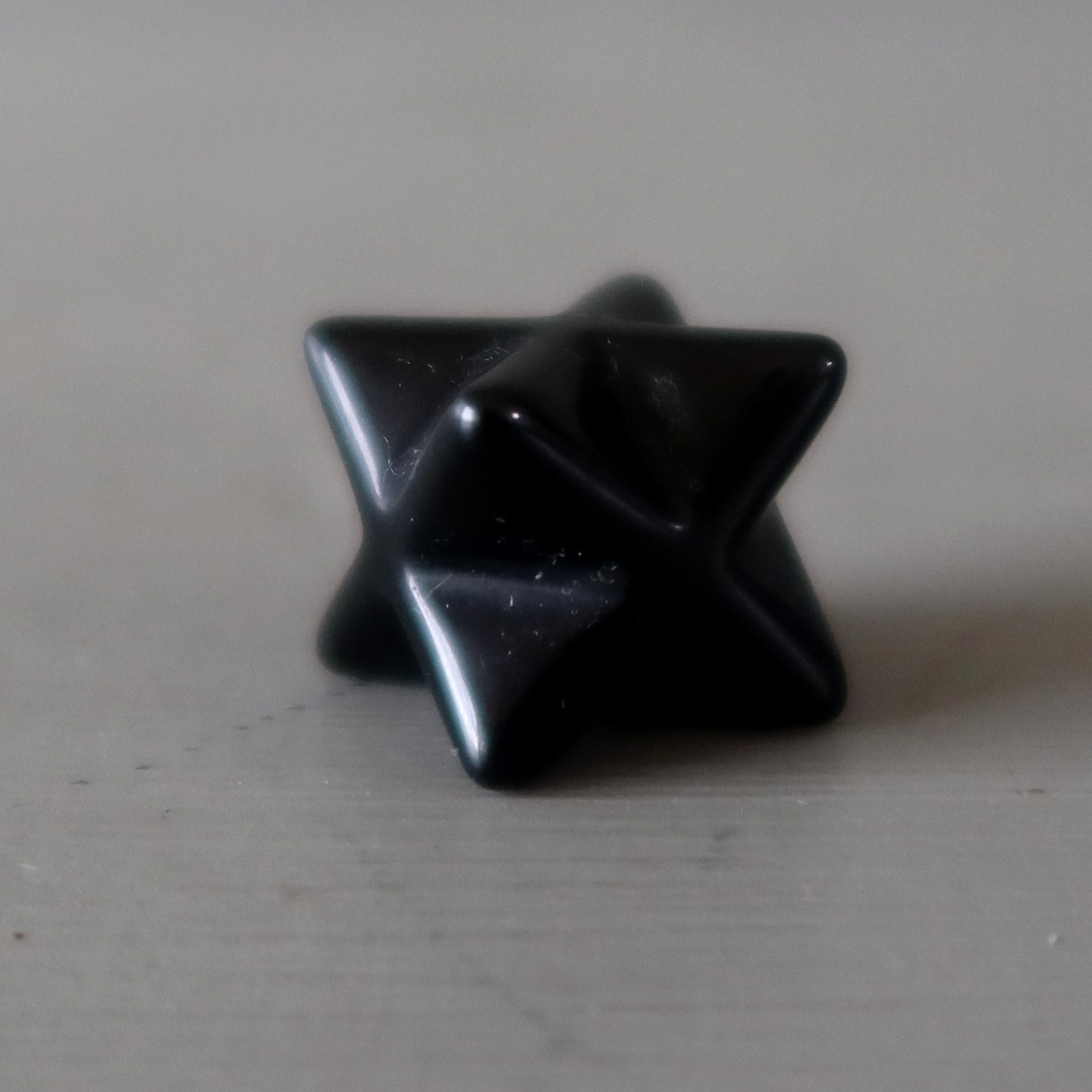 Black Obsidian Merkaba Sacred Star Protection
