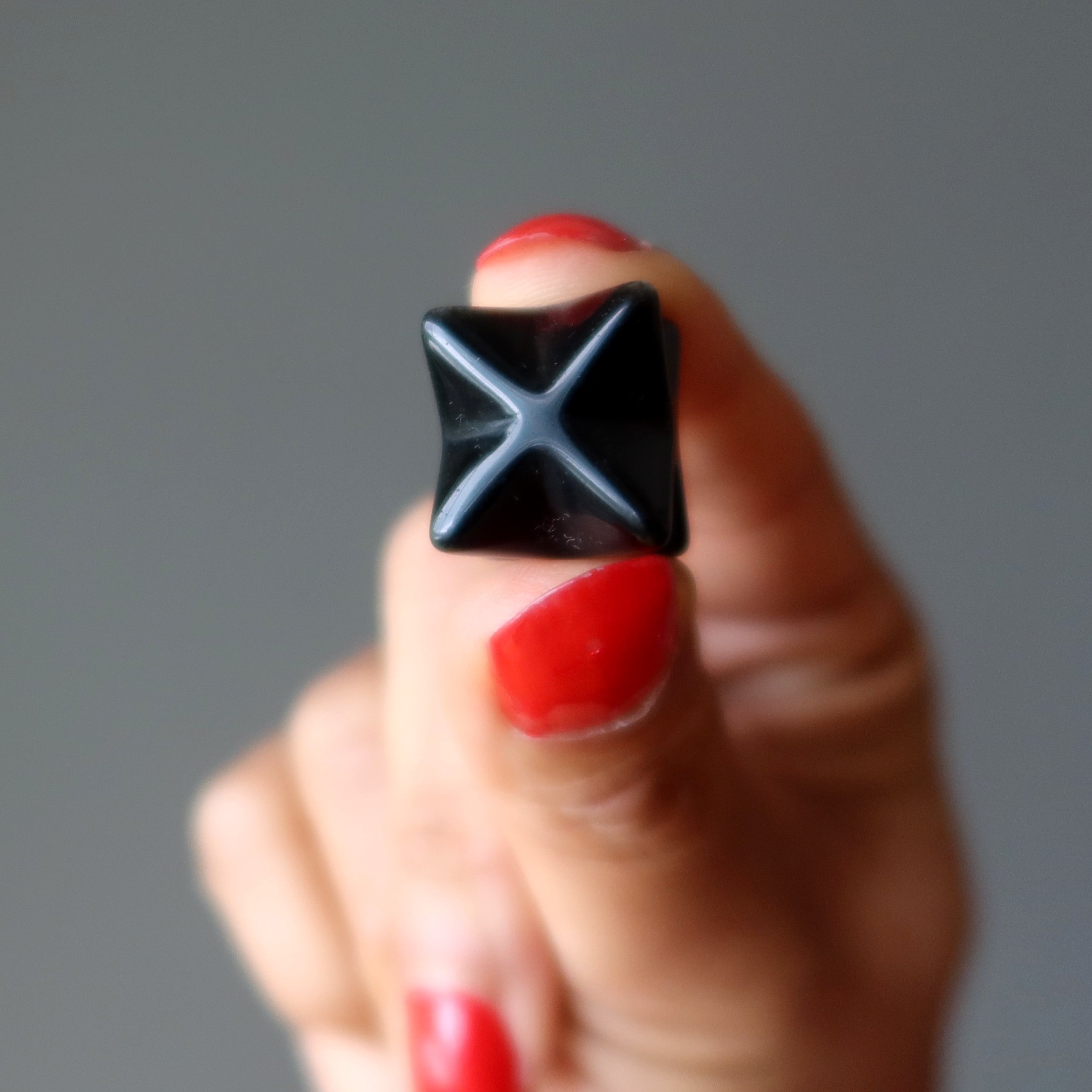 Black Obsidian Merkaba Sacred Star Protection