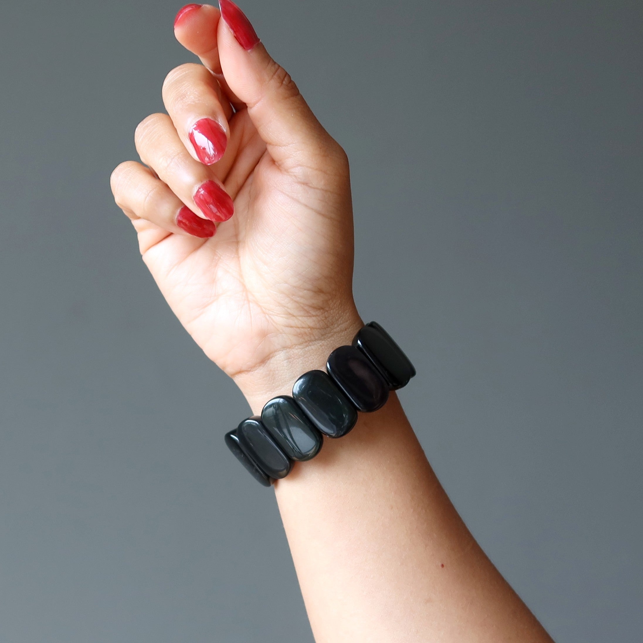 Regenbogen-Obsidian-Armband Schutzwand Kristall
