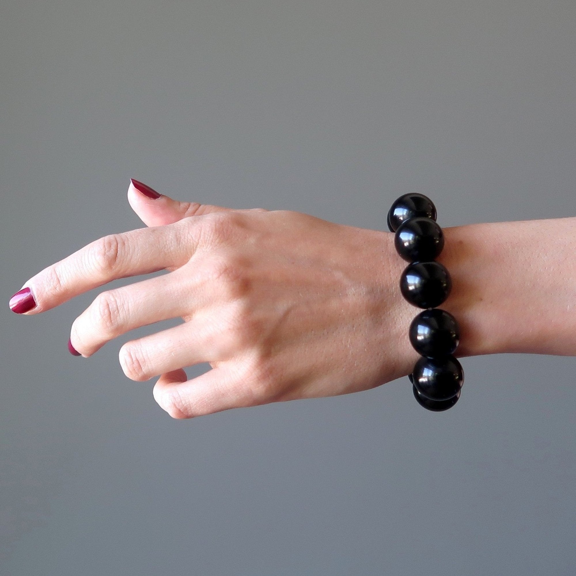 Regenbogen Obsidian Armband Hoffnung Siegt Heilstein