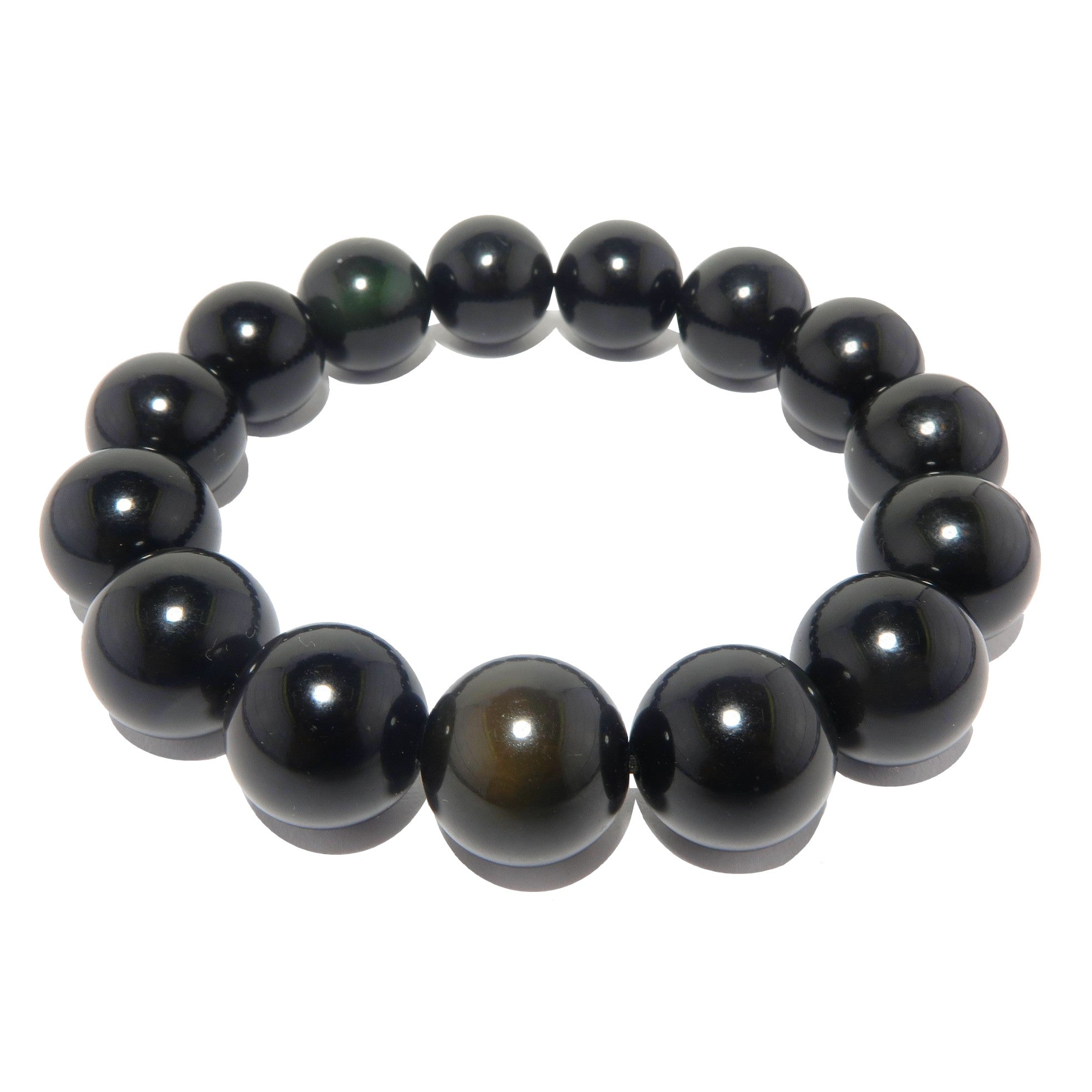 Regenbogen Obsidian Armband Hoffnung Siegt Heilstein