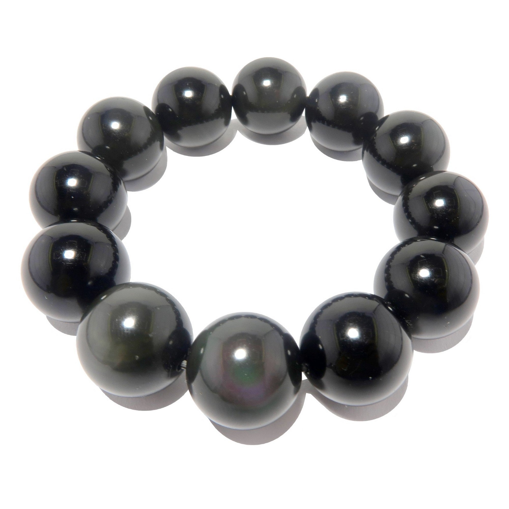 Regenbogen Obsidian Armband Hoffnung Siegt Heilstein