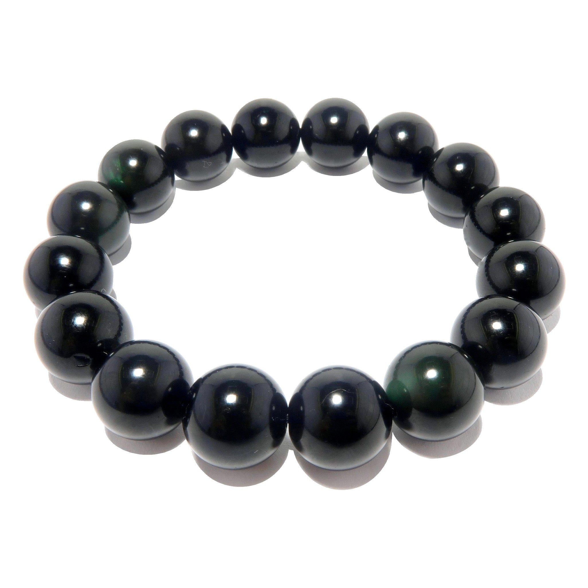 Regenbogen Obsidian Armband Hoffnung Siegt Heilstein