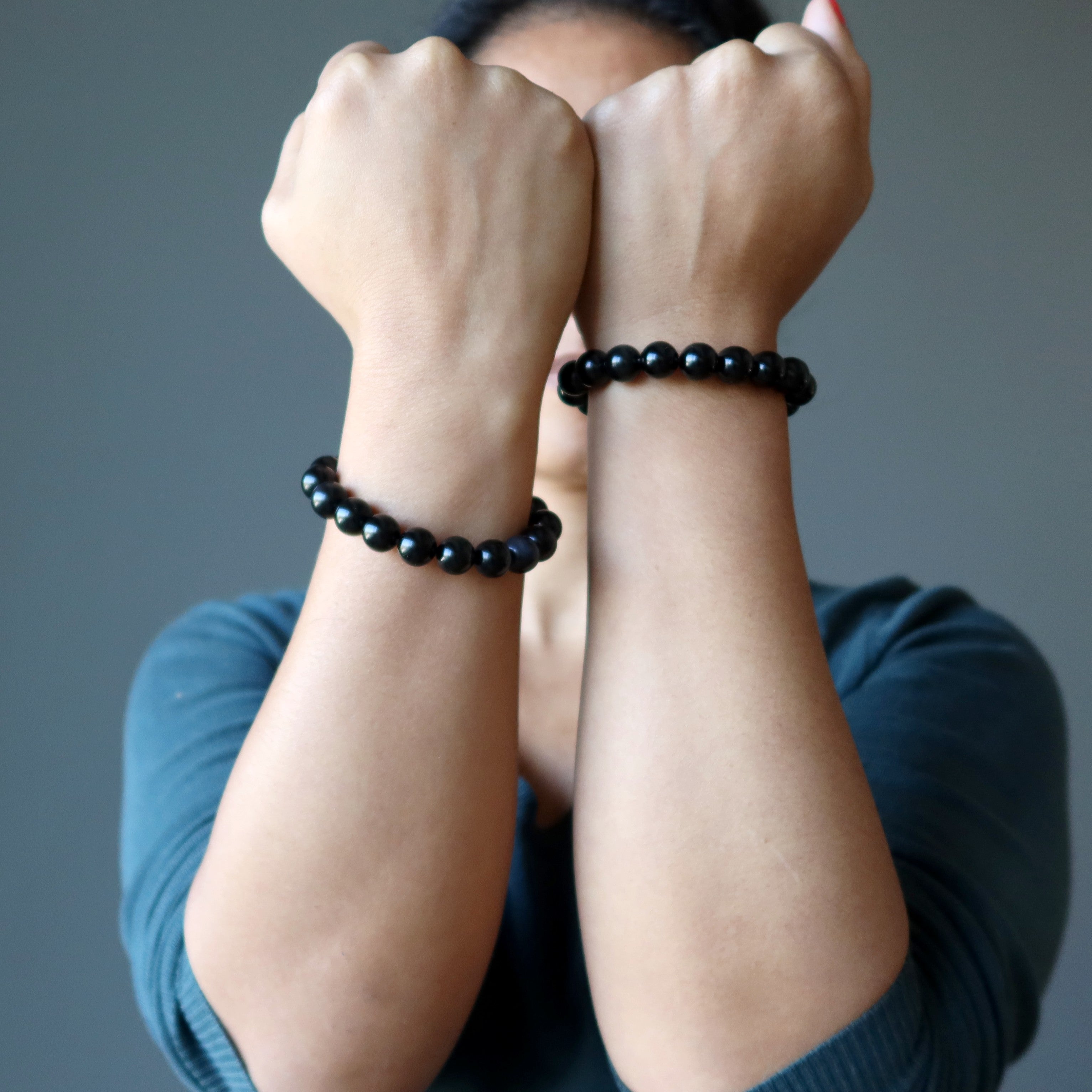 Regenbogen Obsidian Armband Hoffnung Siegt Heilstein