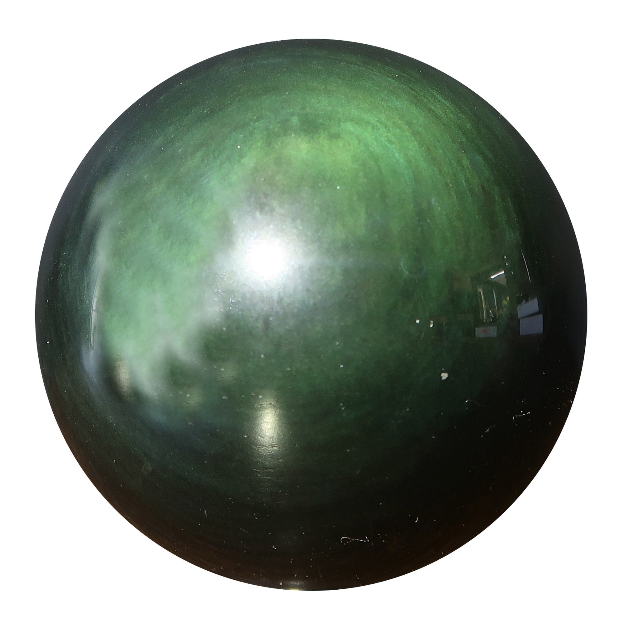 Sphère d'Obsidienne Arc-en-ciel Oeil de Chat Vert