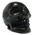 Crâne en Obsidienne Noire - Cristal de Protection Interdimensionnelle