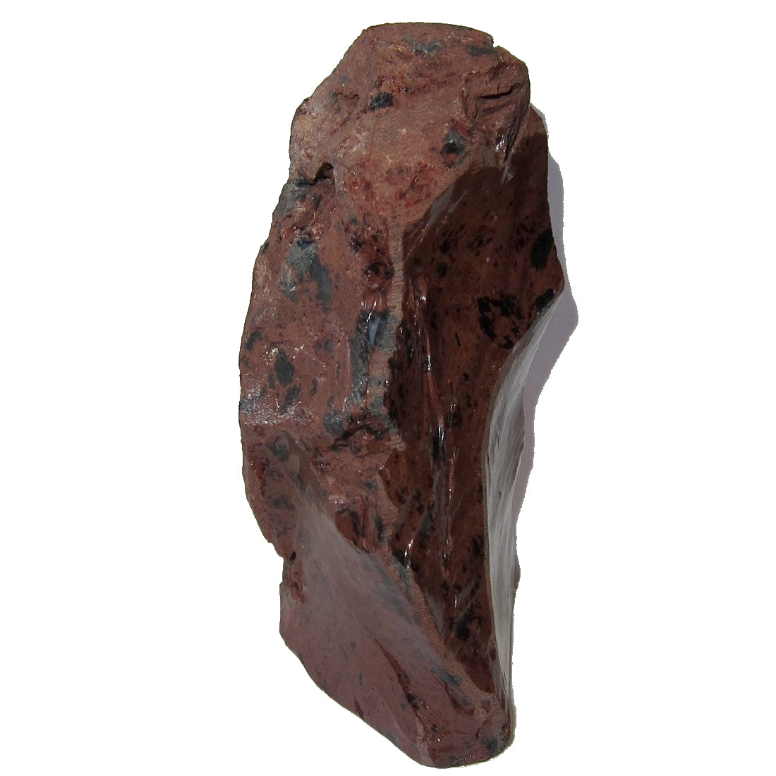 Obsidienne Acajou Pierre Polie Brillante Visionnaire