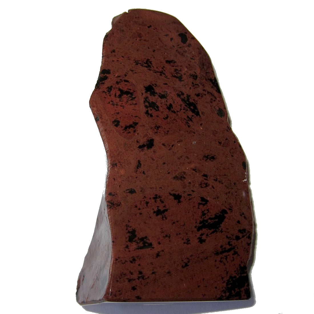 Obsidienne Acajou Pierre Polie Brillante Visionnaire