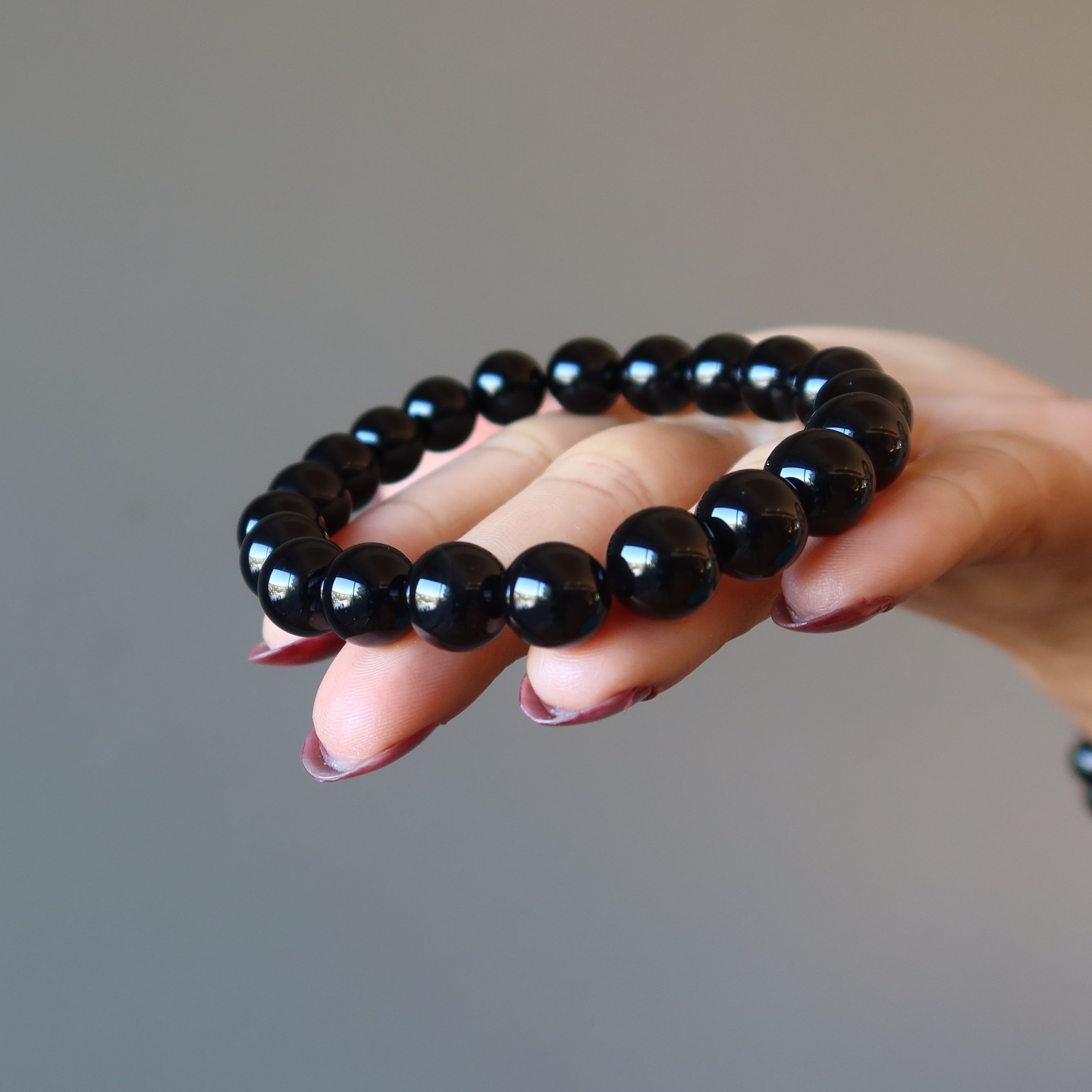 Onyx Bracelet Black Ox Stone of Strength