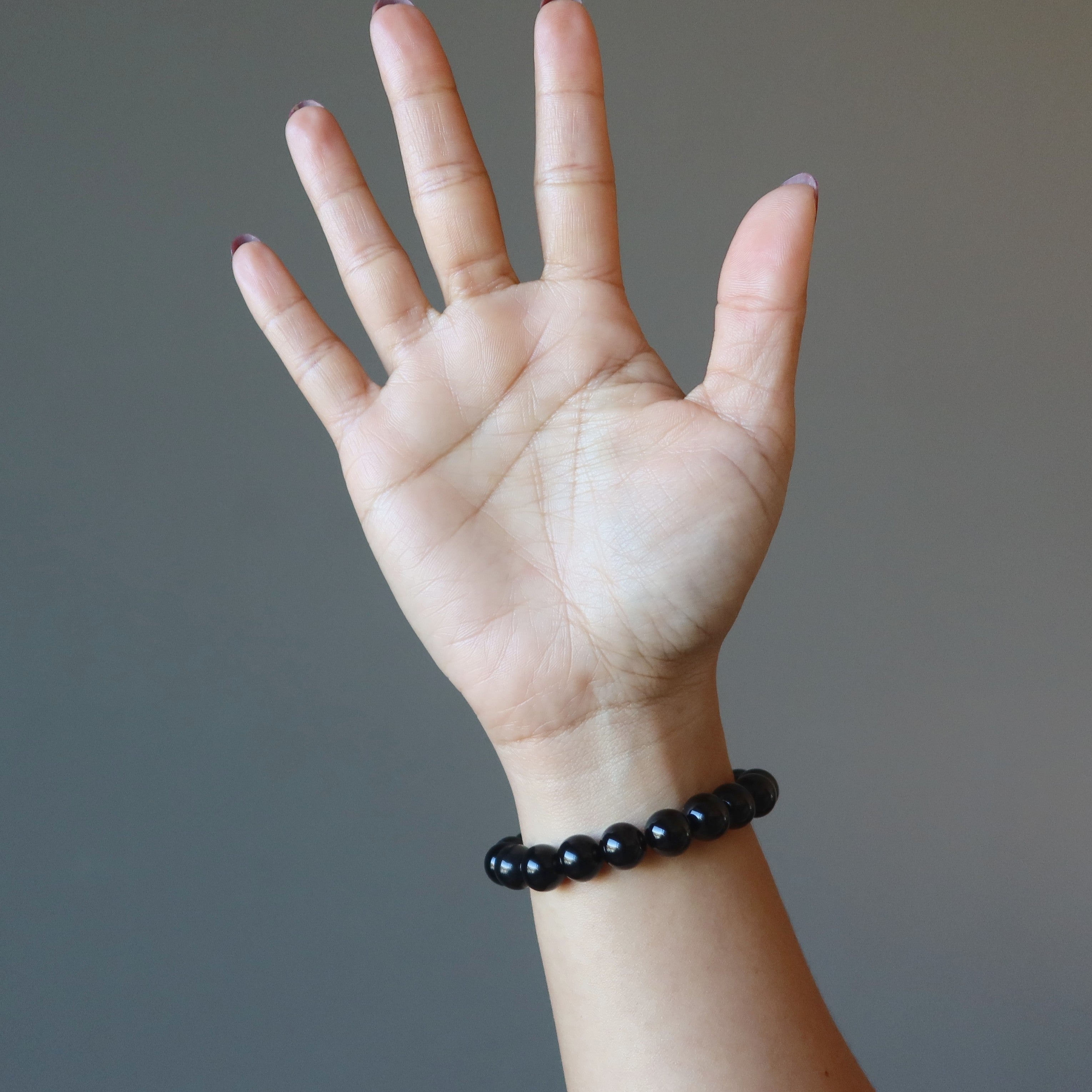 Onyx Bracelet Black Ox Stone of Strength