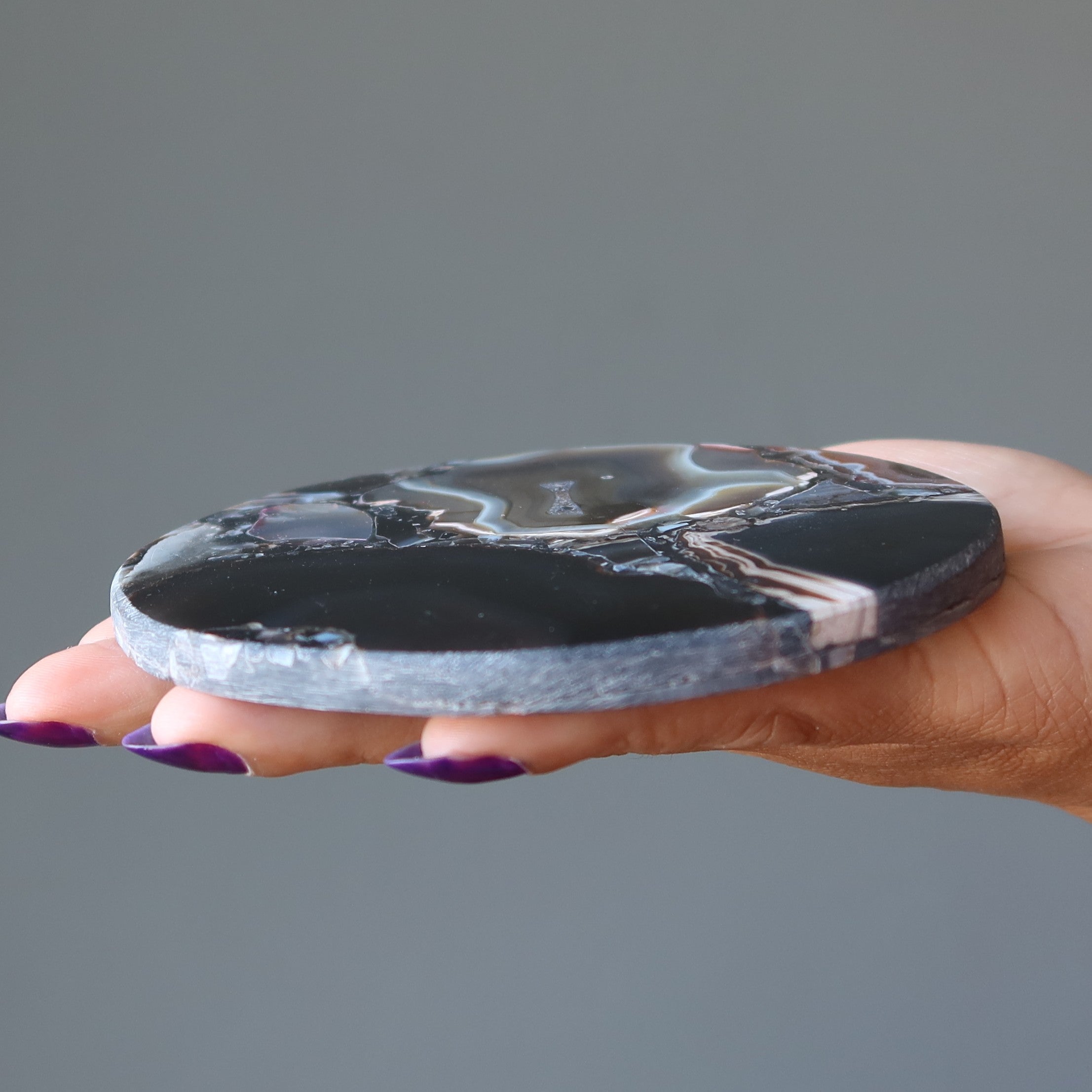 Onyx Charger Circle Energy Defender Plate