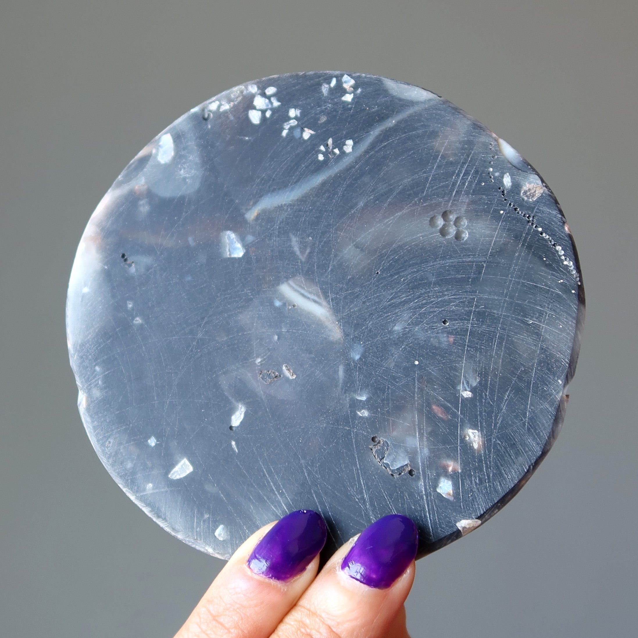 Onyx Charger Circle Energy Defender Plate