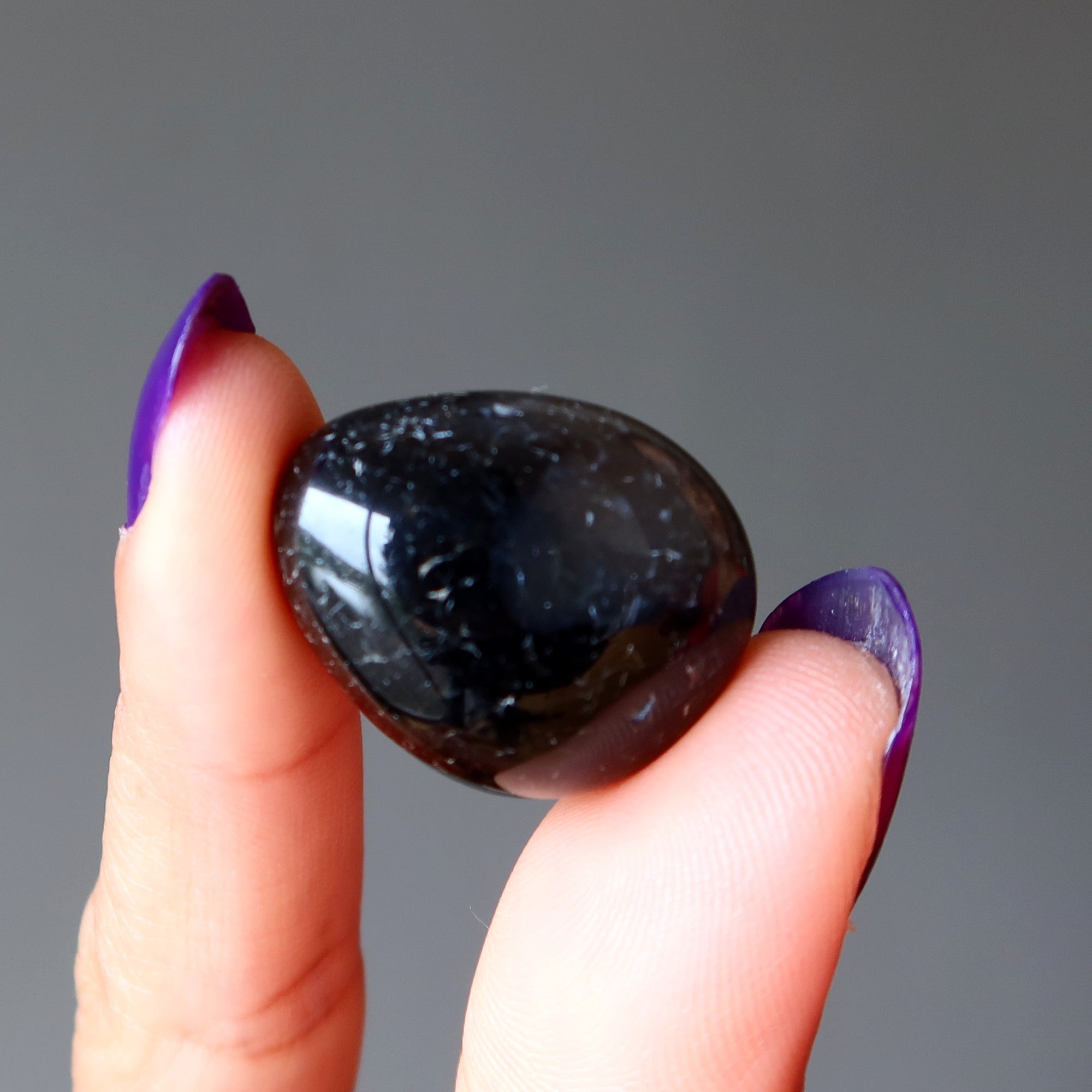 Onyx Trommelsteine Schwarz Weiß Schutz