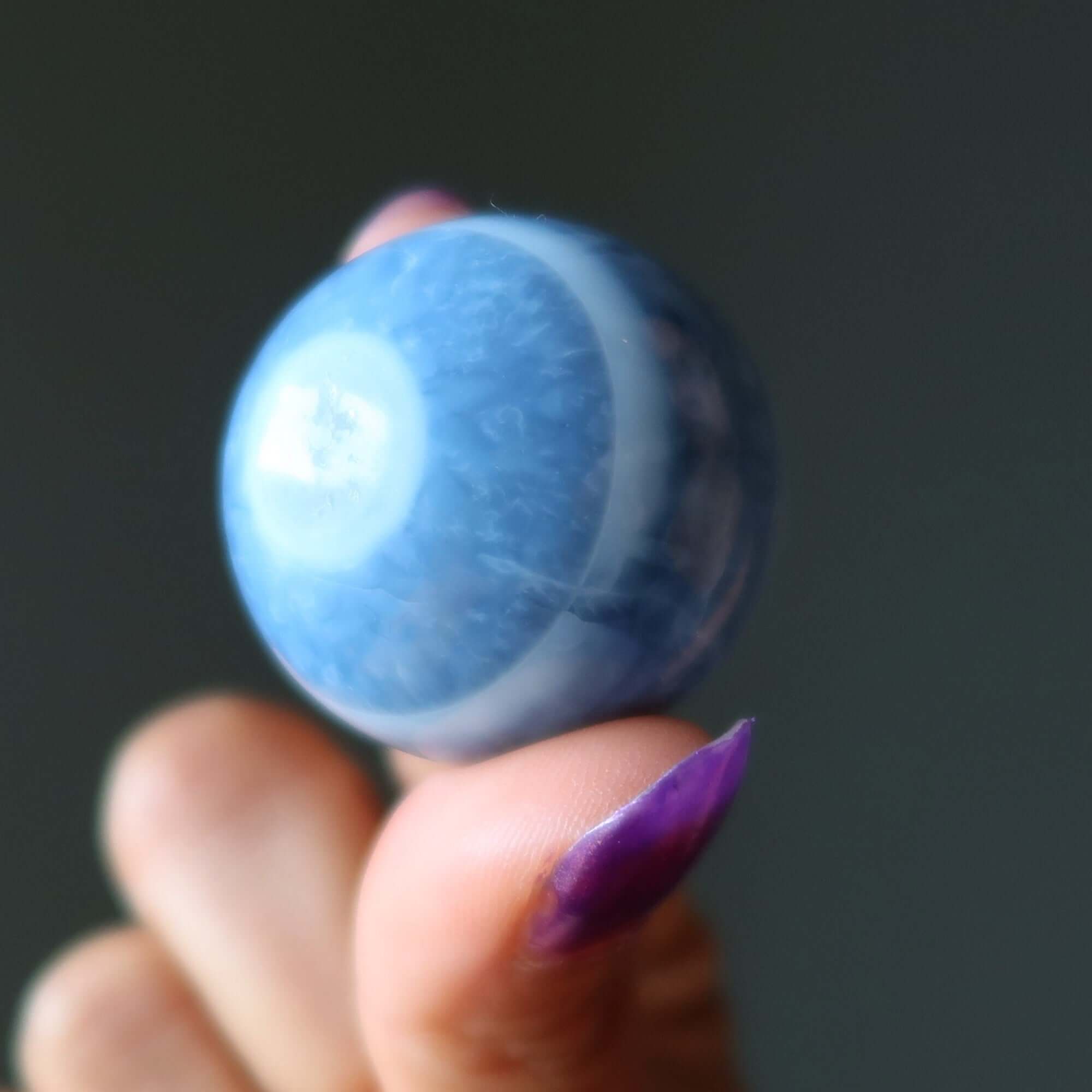 Opal Sphere Sky Blue Imagination Owyhee Crystal Ball
