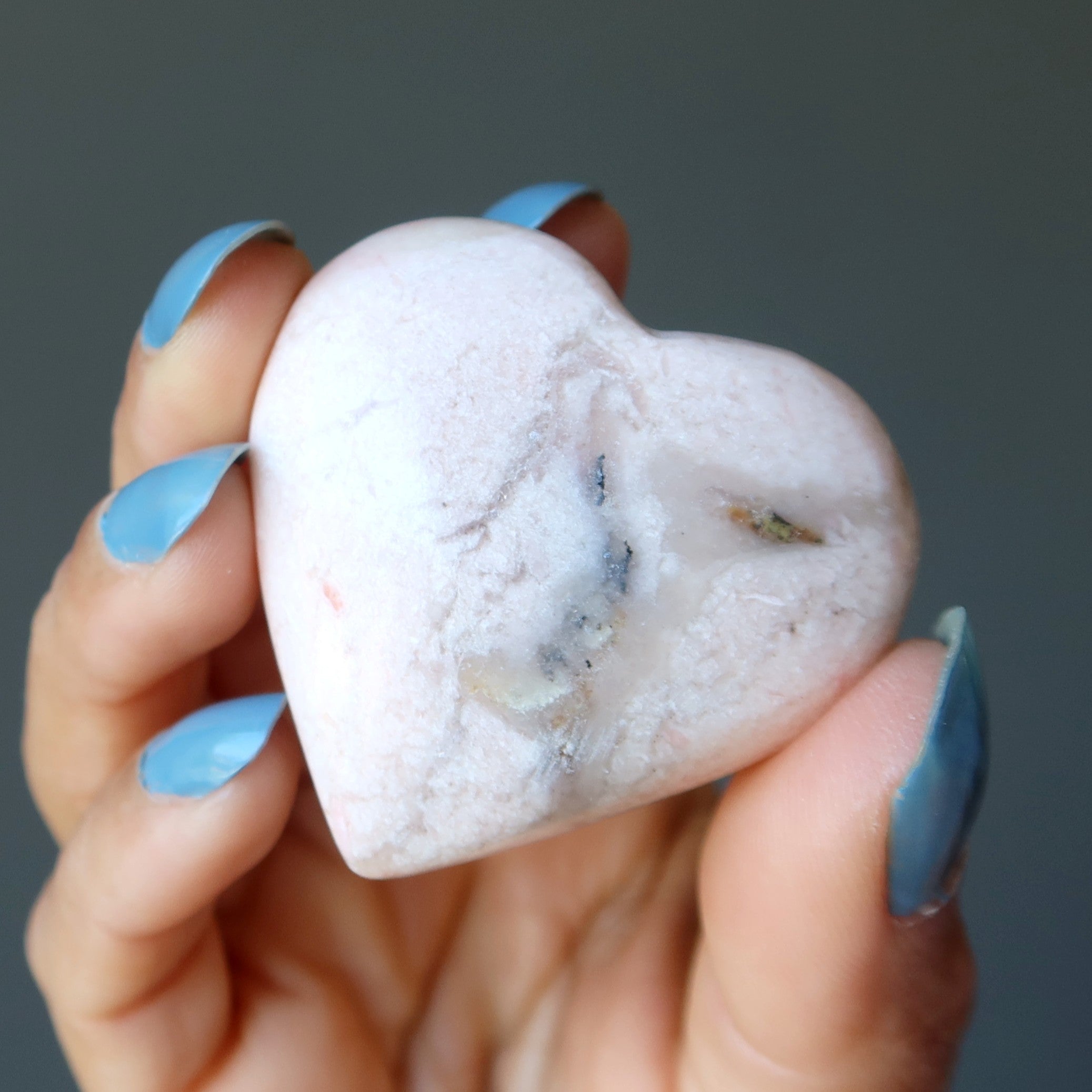 Opalherz Rosa Schmelze Meine Liebe Romantik Kristall