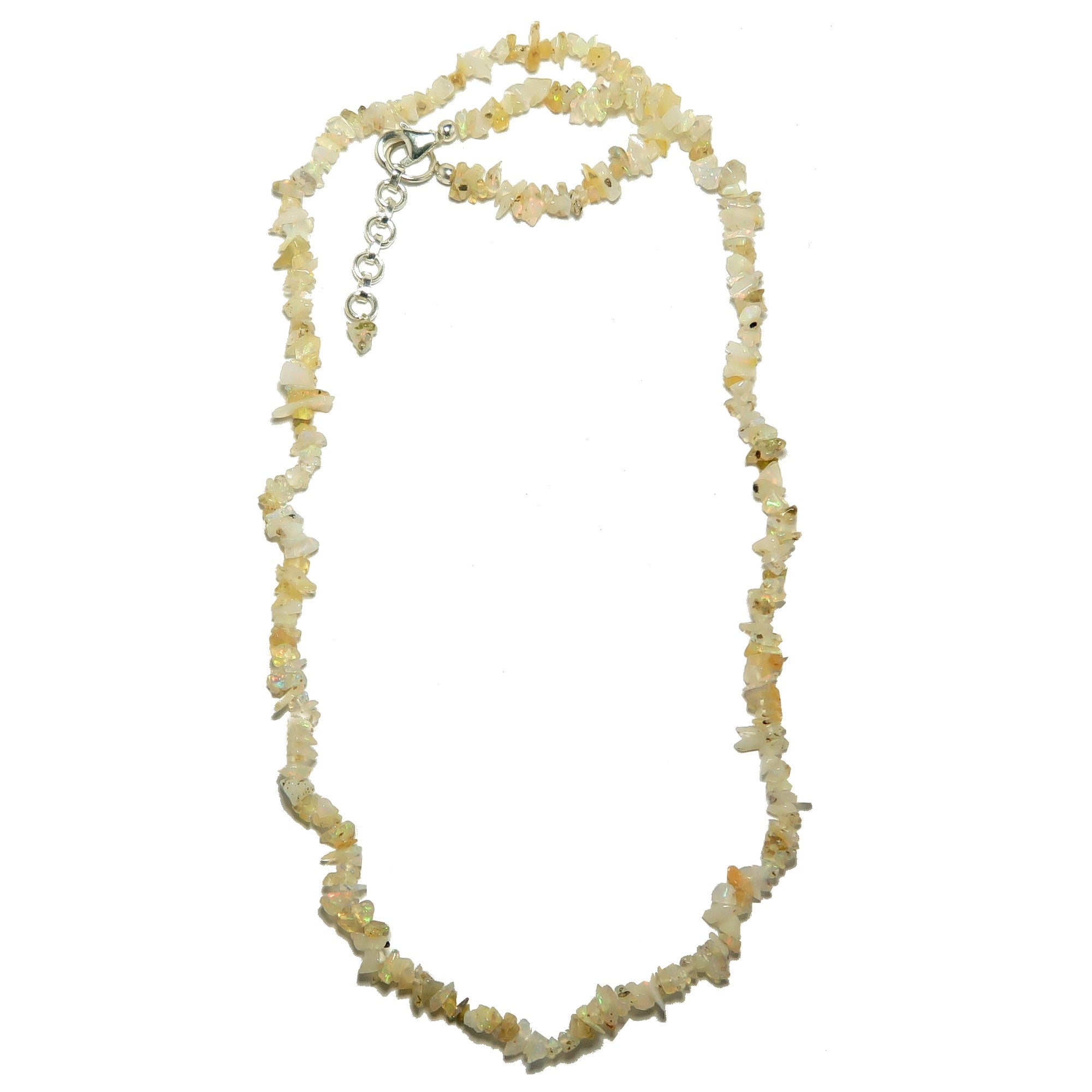 Opal Necklace Ethiopian Gemstone Sterling Silver