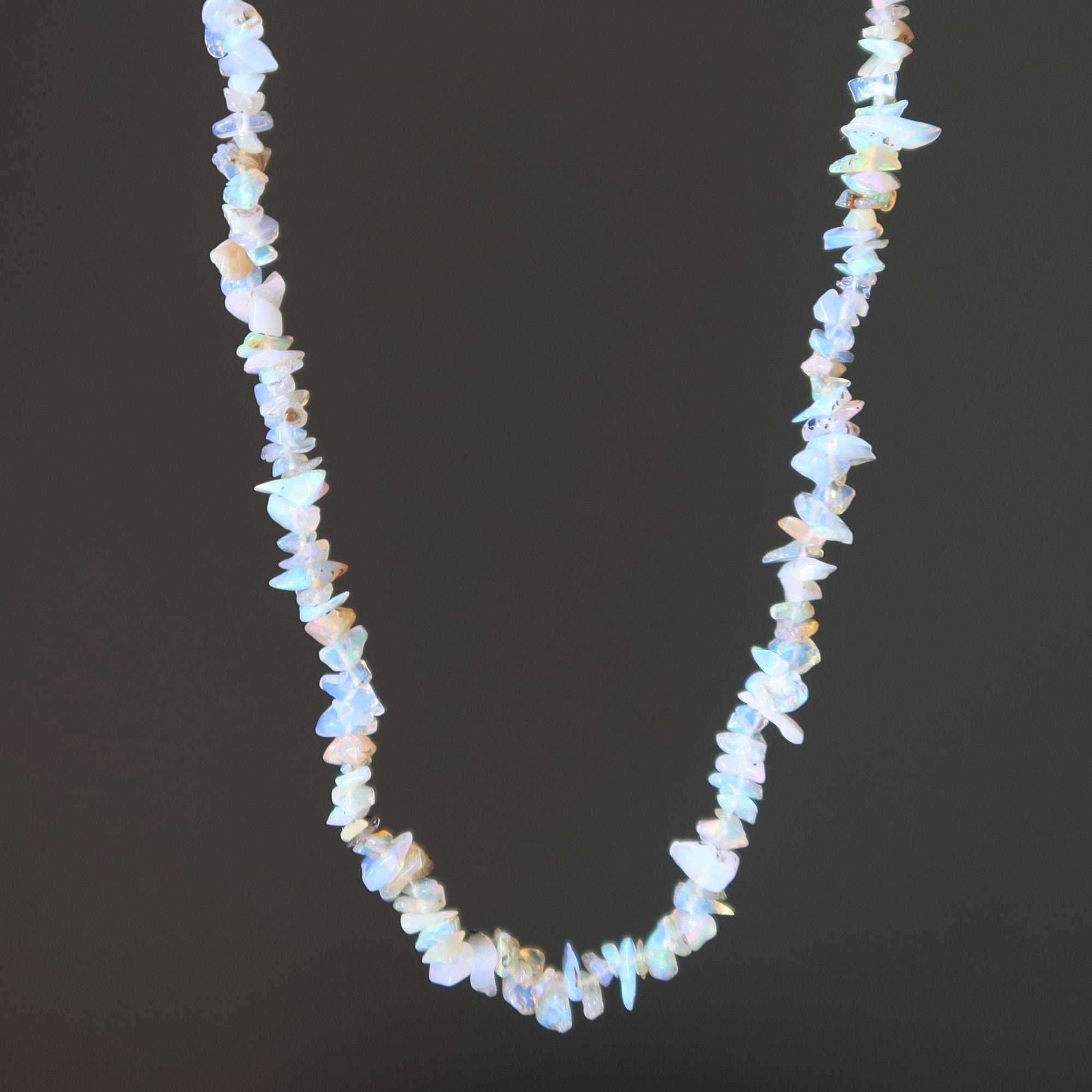 Collier d'opale cristal éthiopien puissance d'Afrique