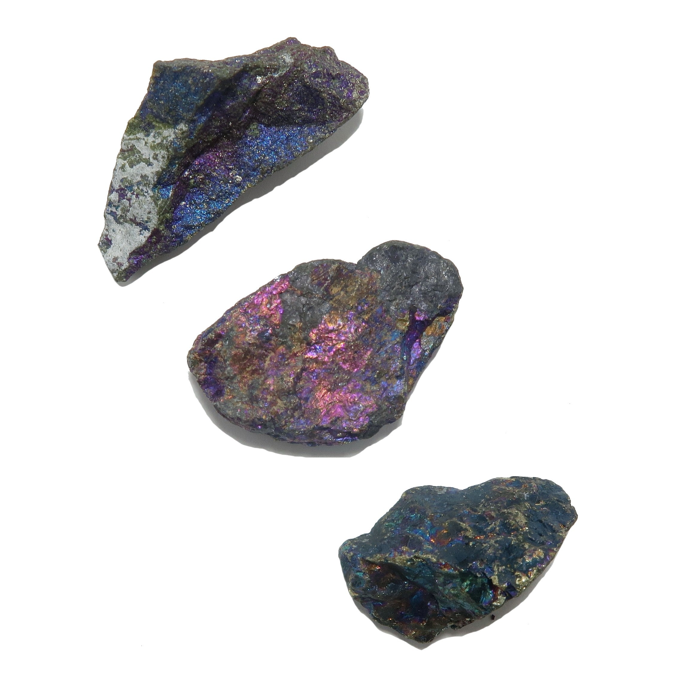 Peacock Ore Raw Crystal Rainbow Chalcopyrite Gem