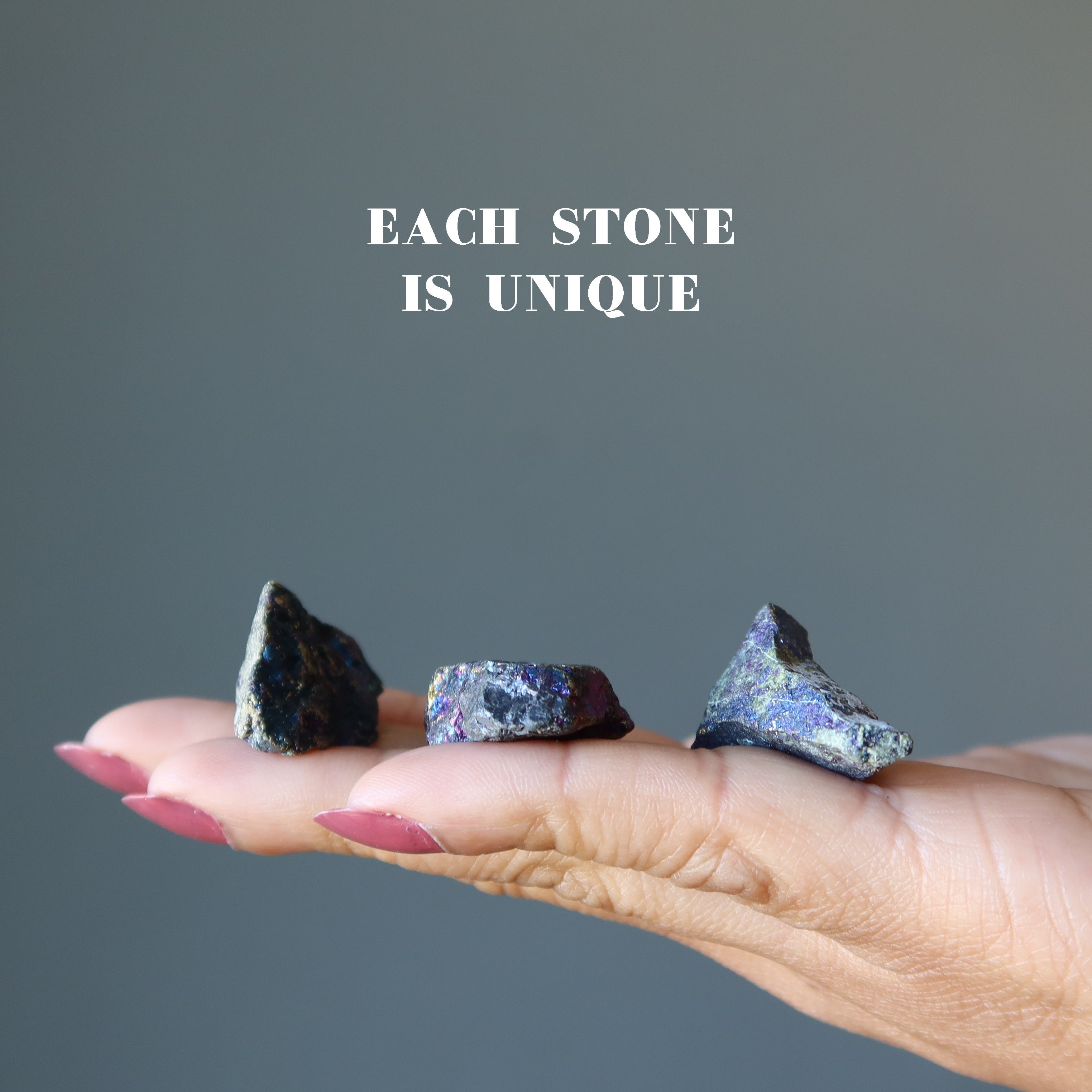 Peacock Ore Raw Crystal Rainbow Chalcopyrite Gem